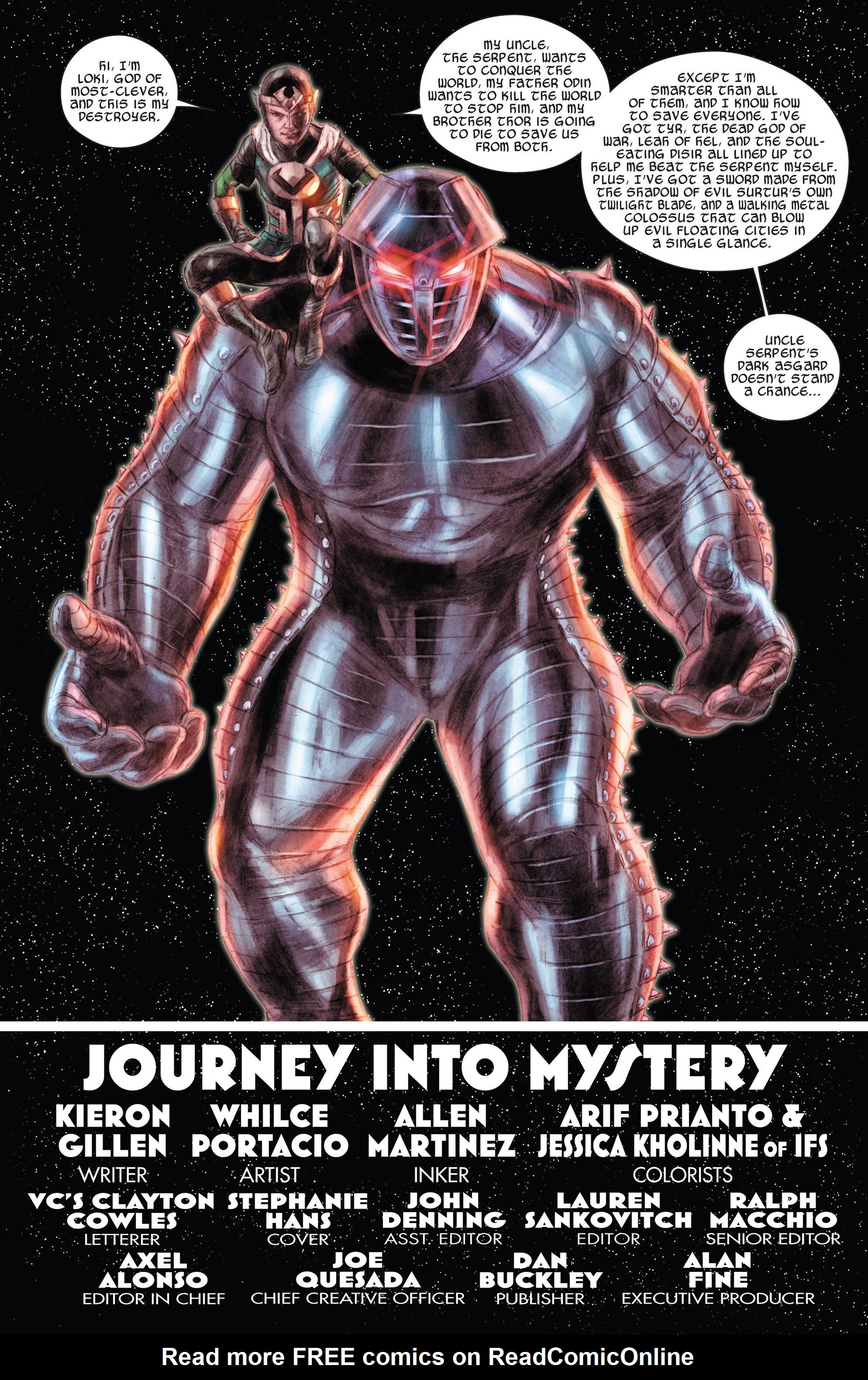 Read online Journey into Mystery (2011) comic -  Issue #628 - 2