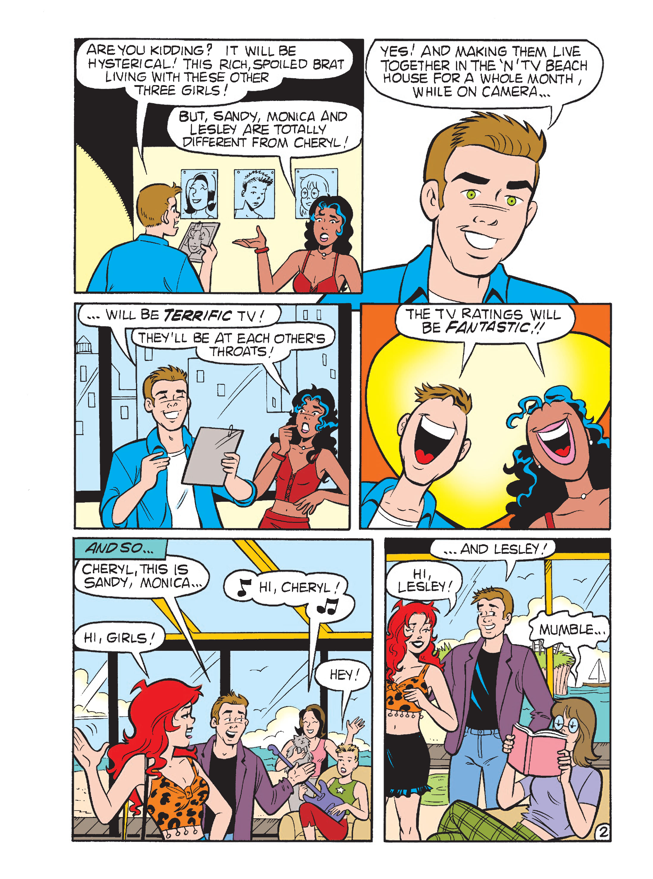 Read online World of Betty & Veronica Digest comic -  Issue #16 - 157