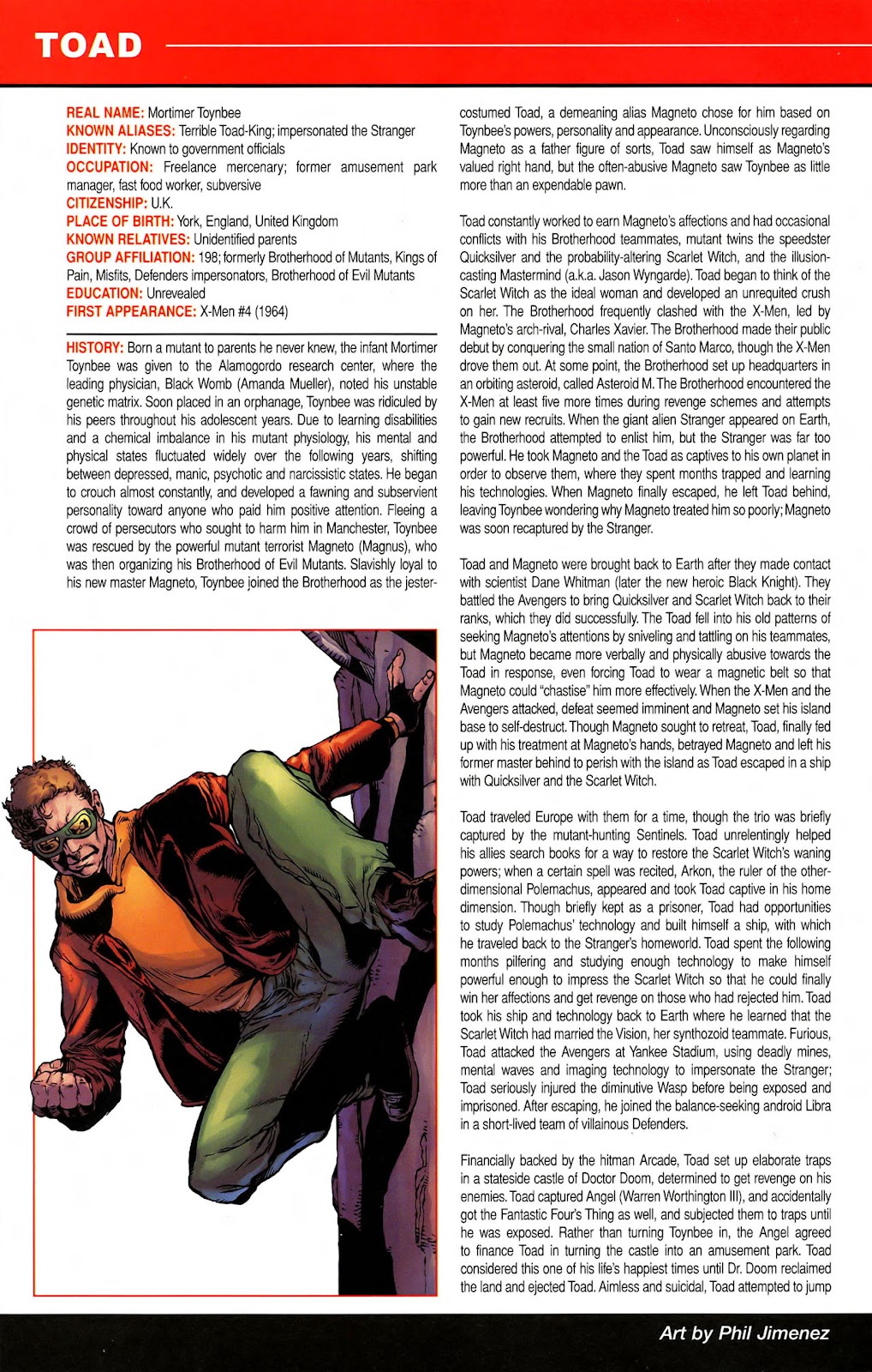 All-New Official Handbook of the Marvel Universe A to Z issue 11 - Page 50