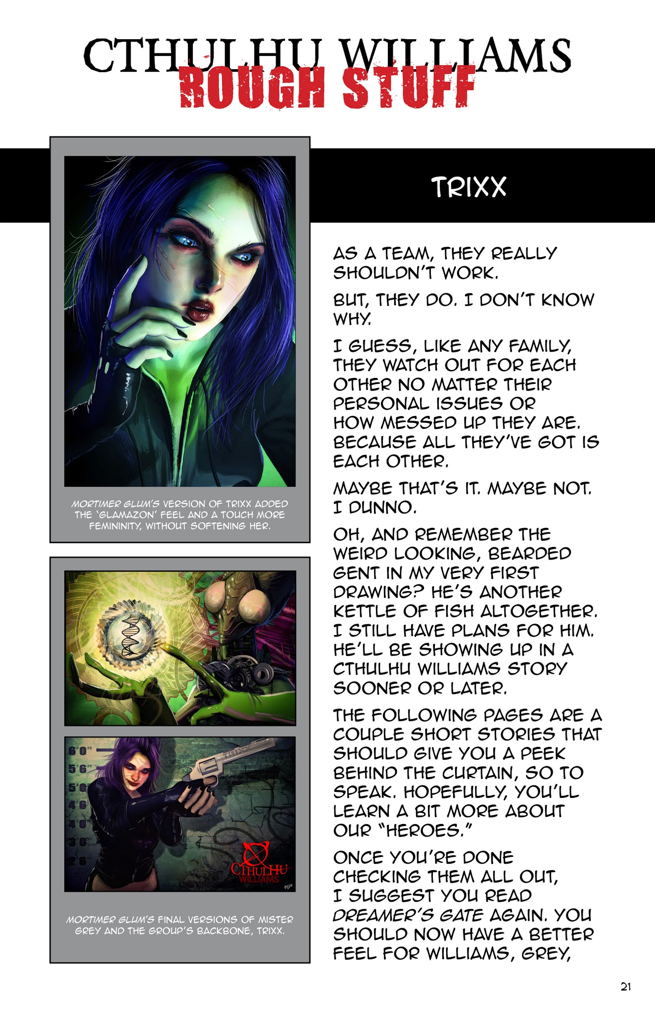 Read online Cthulhu Williams comic -  Issue # Full - 23