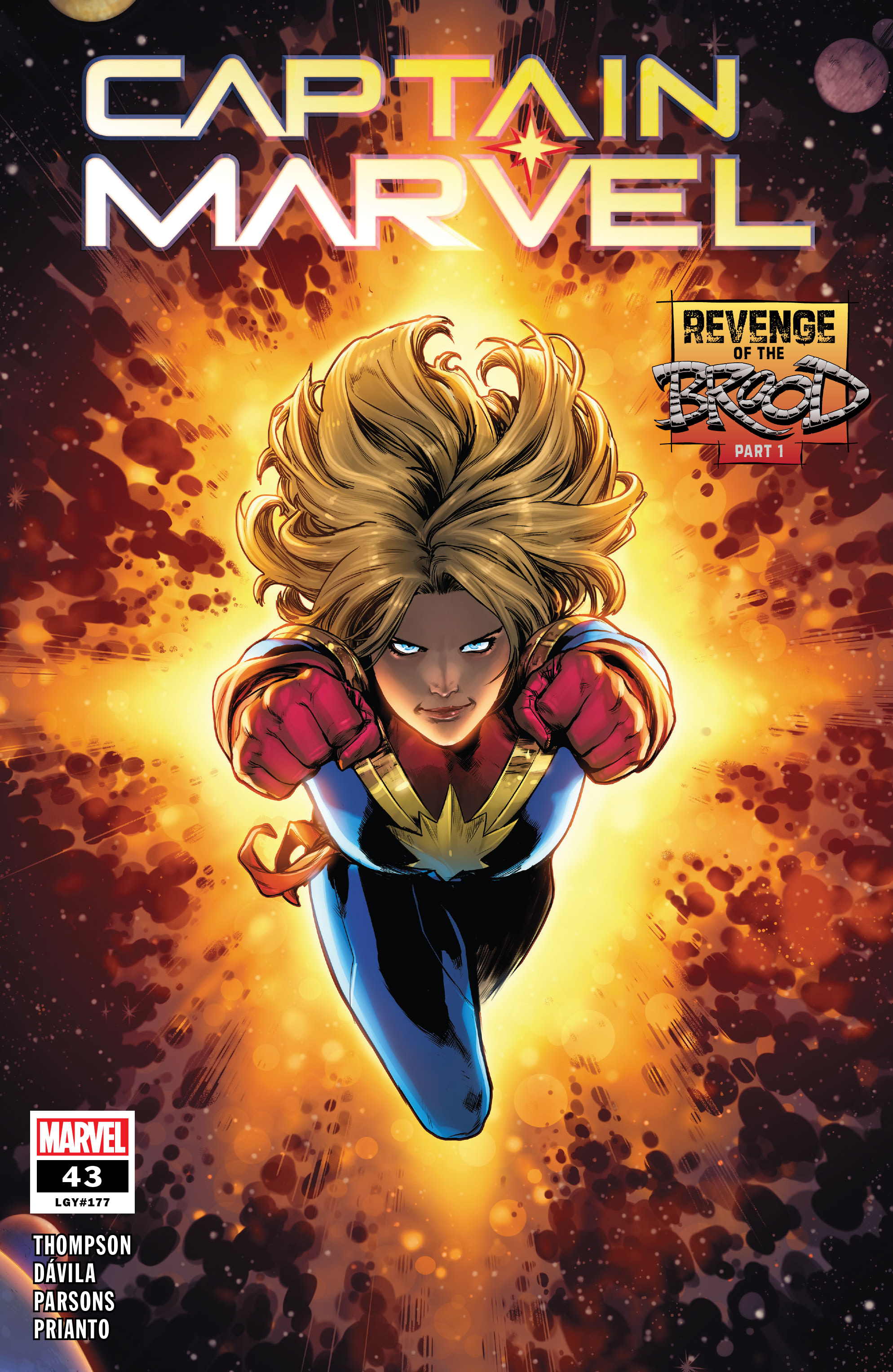 Read online Captain Marvel (2019) comic -  Issue #43 - 1