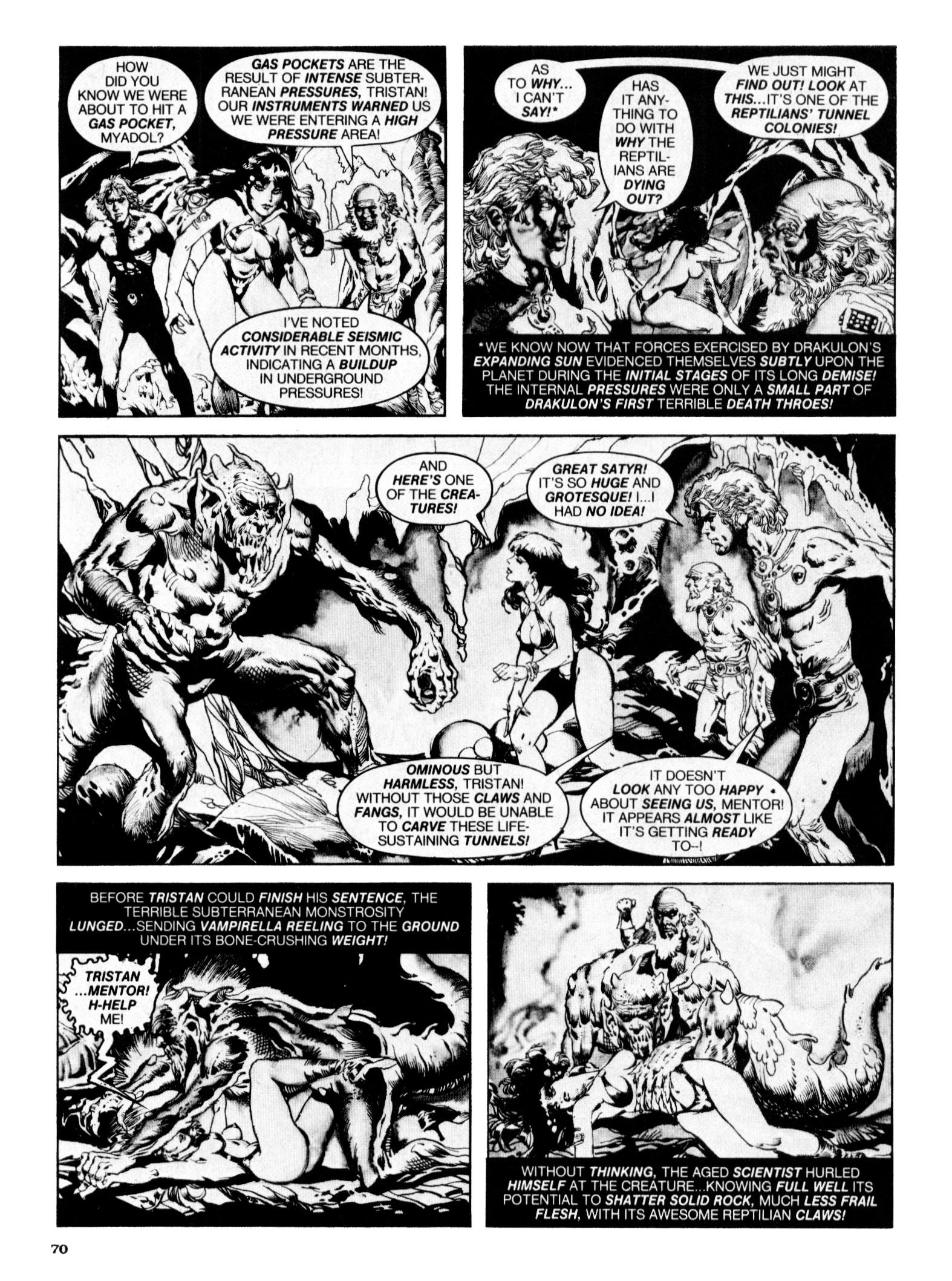 Read online Vampirella (1969) comic -  Issue #110 - 70