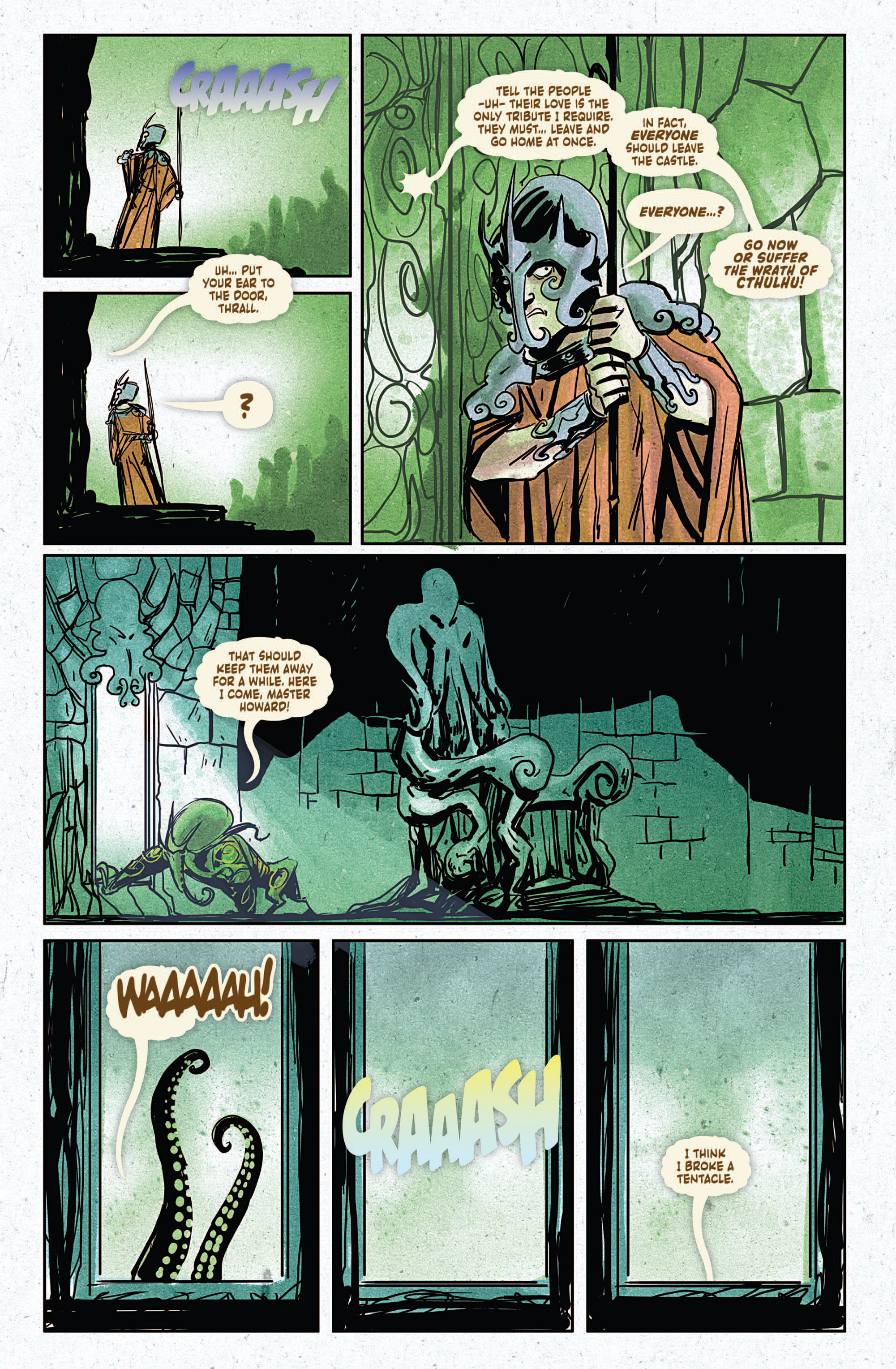 Read online Arcana Studio Presents Howard Lovecraft and the Undersea Kingdom comic -  Issue #1 - 12