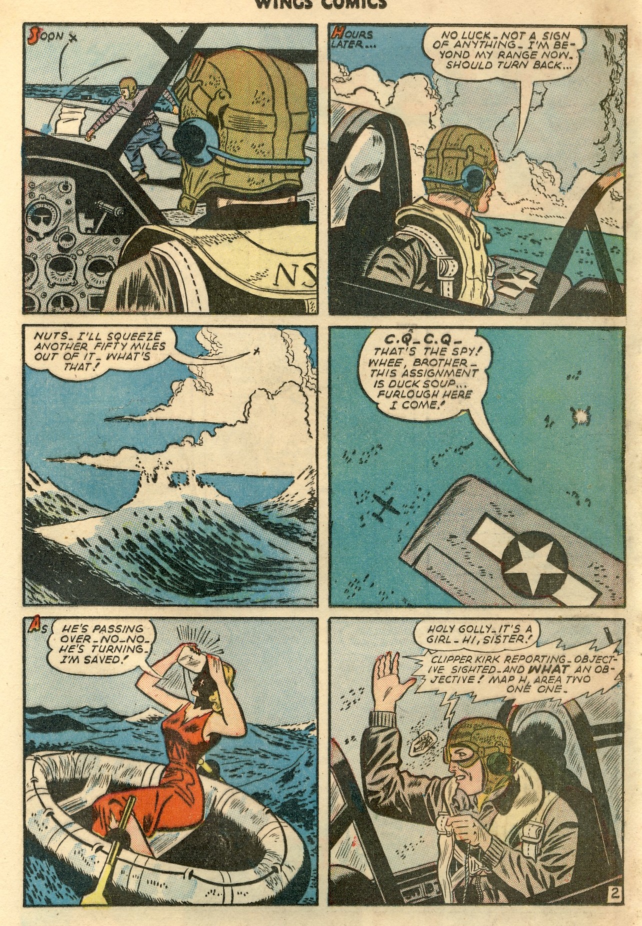 Read online Wings Comics comic -  Issue #59 - 23