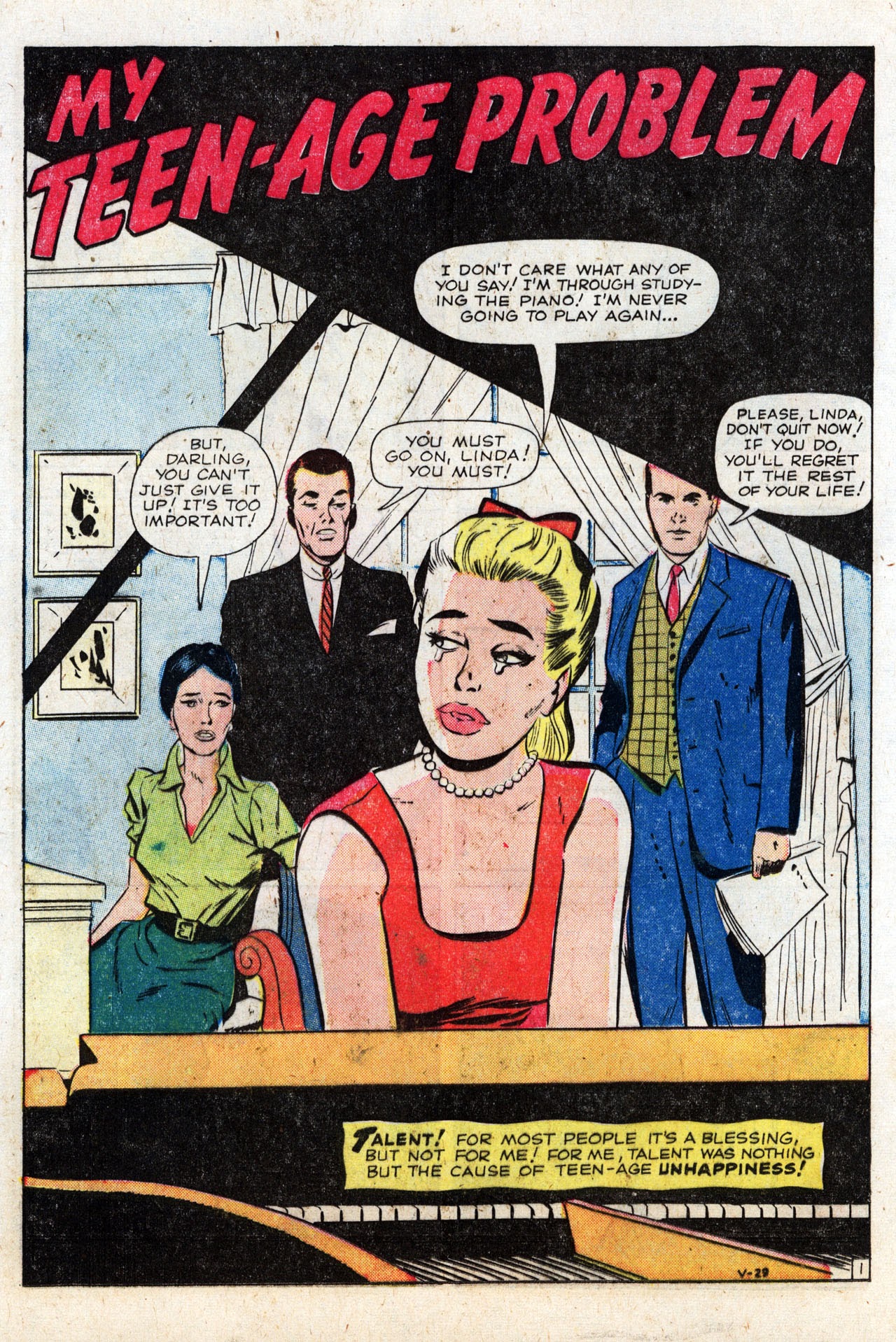 Read online Teen-Age Romance comic -  Issue #79 - 12