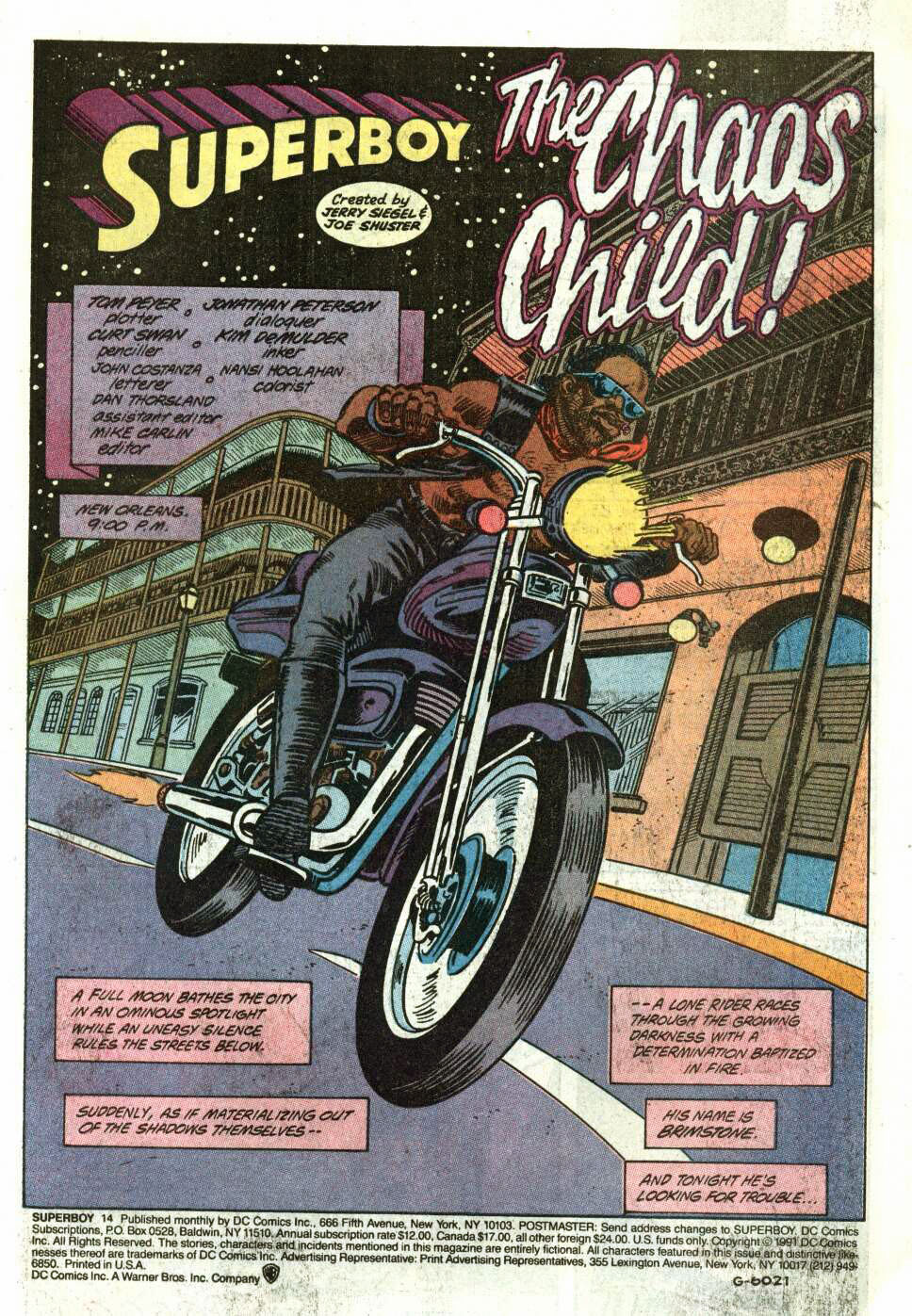 Read online Superboy (1990) comic -  Issue #14 - 2