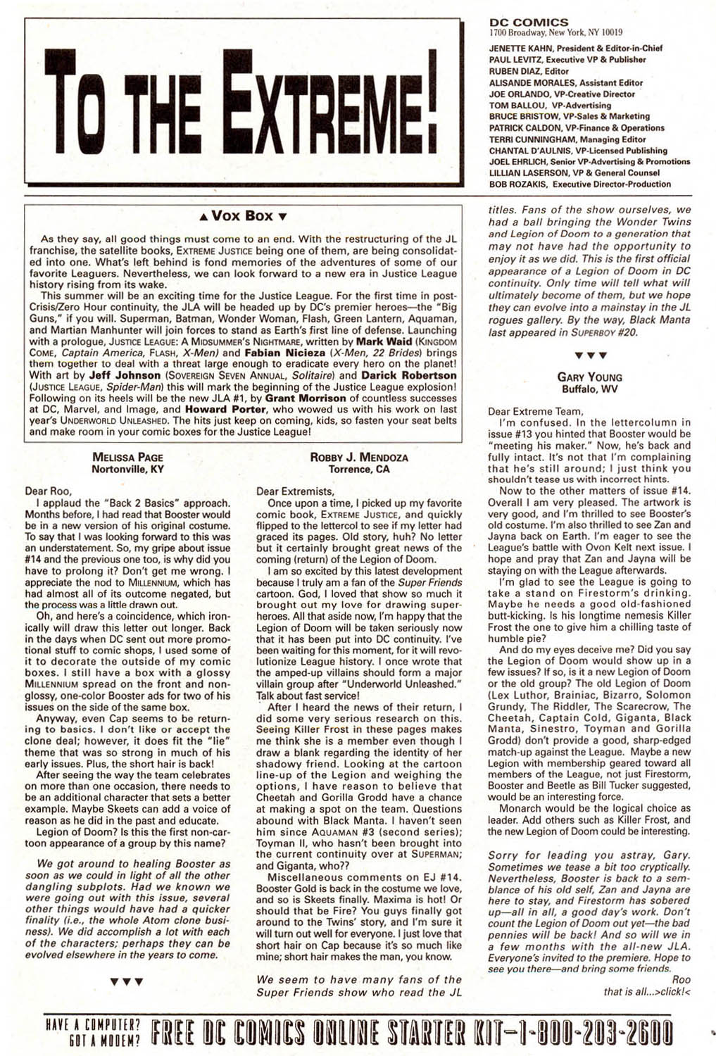 Read online Extreme Justice comic -  Issue #18 - 22