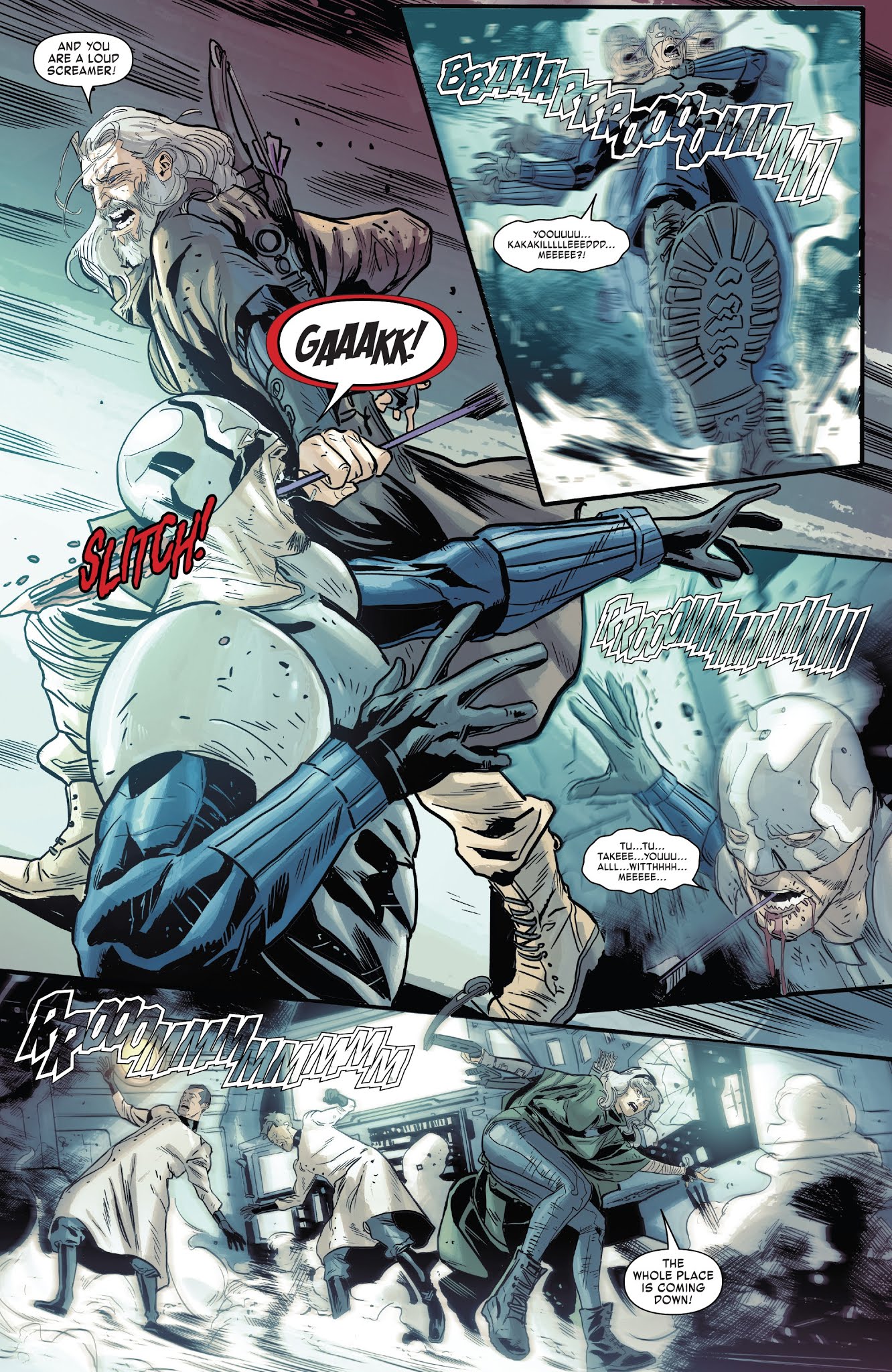 Read online Old Man Hawkeye comic -  Issue #12 - 6