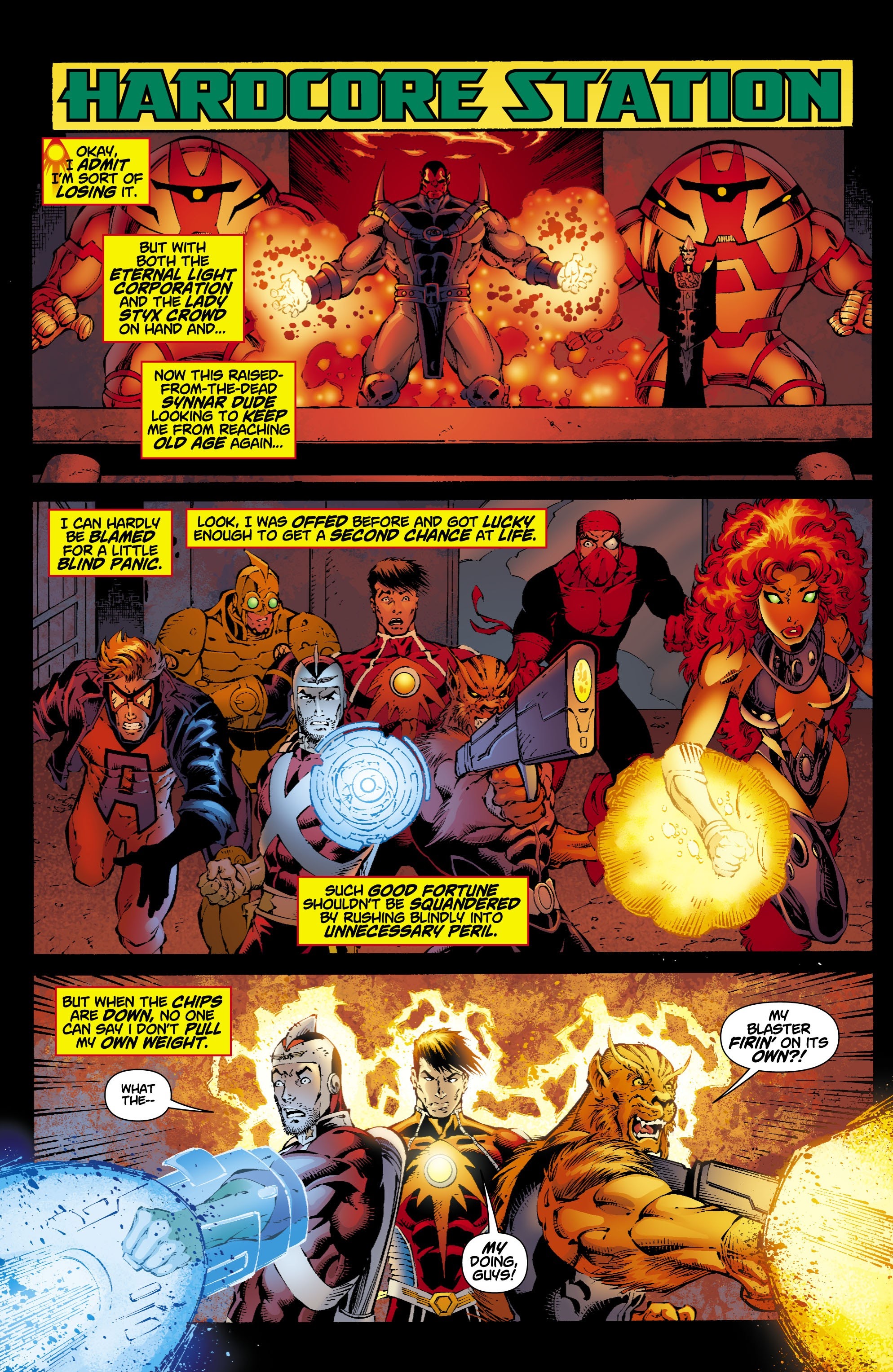 Read online Rann/Thanagar Holy War comic -  Issue #4 - 2