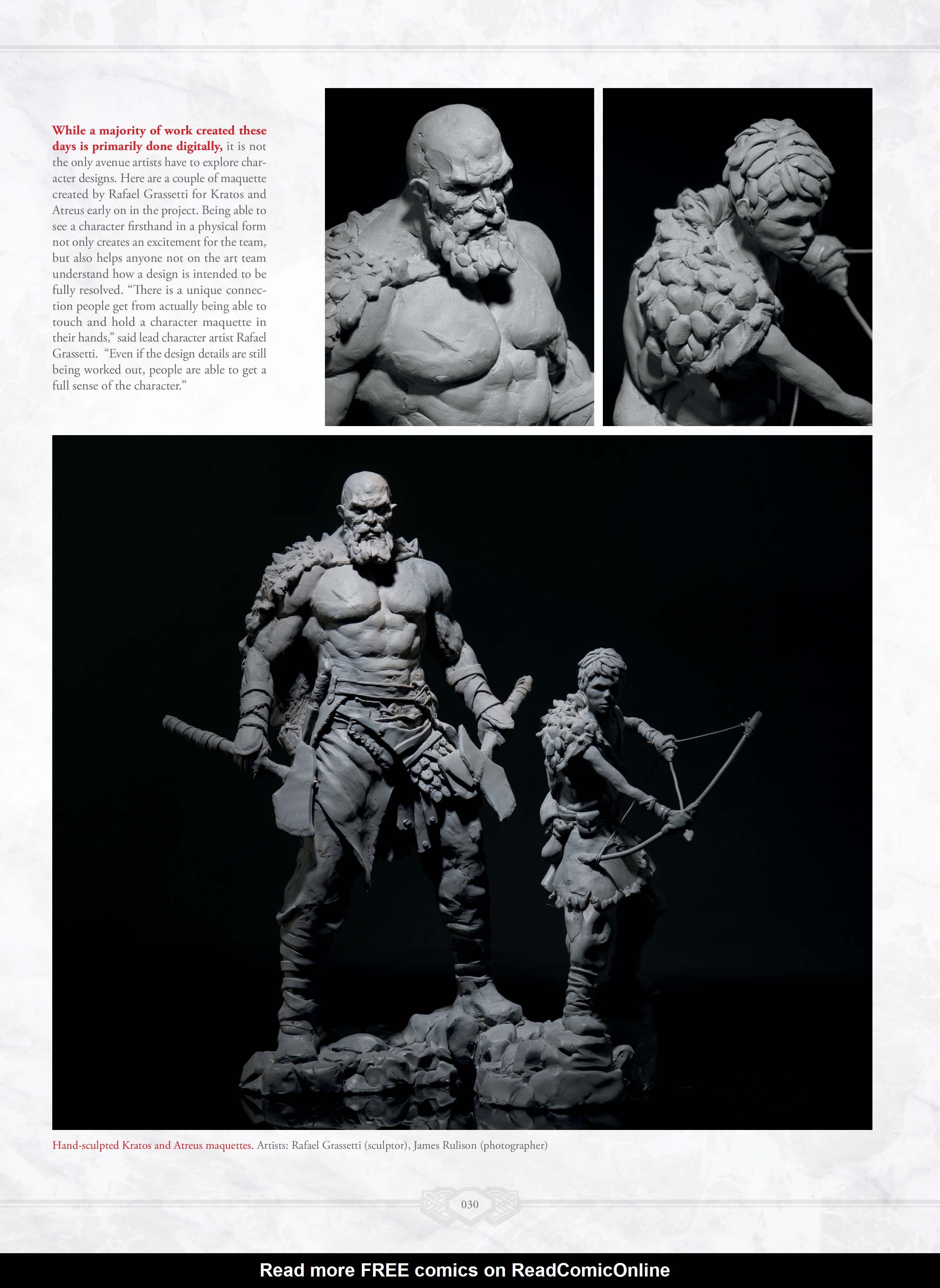 Read online The Art of God of War comic -  Issue # TPB (Part 1) - 27