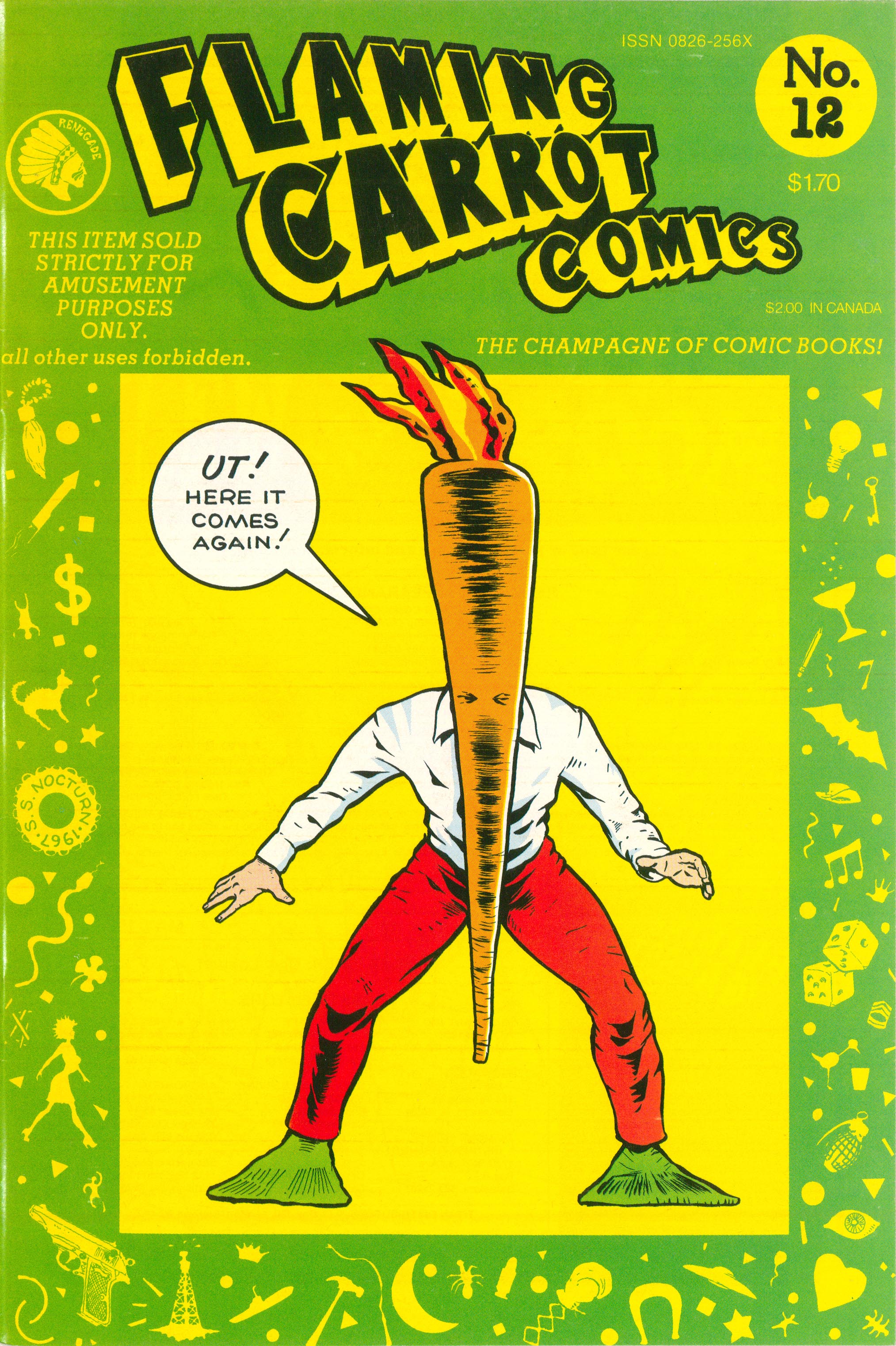 Read online Flaming Carrot Comics (1984) comic -  Issue #12 - 1