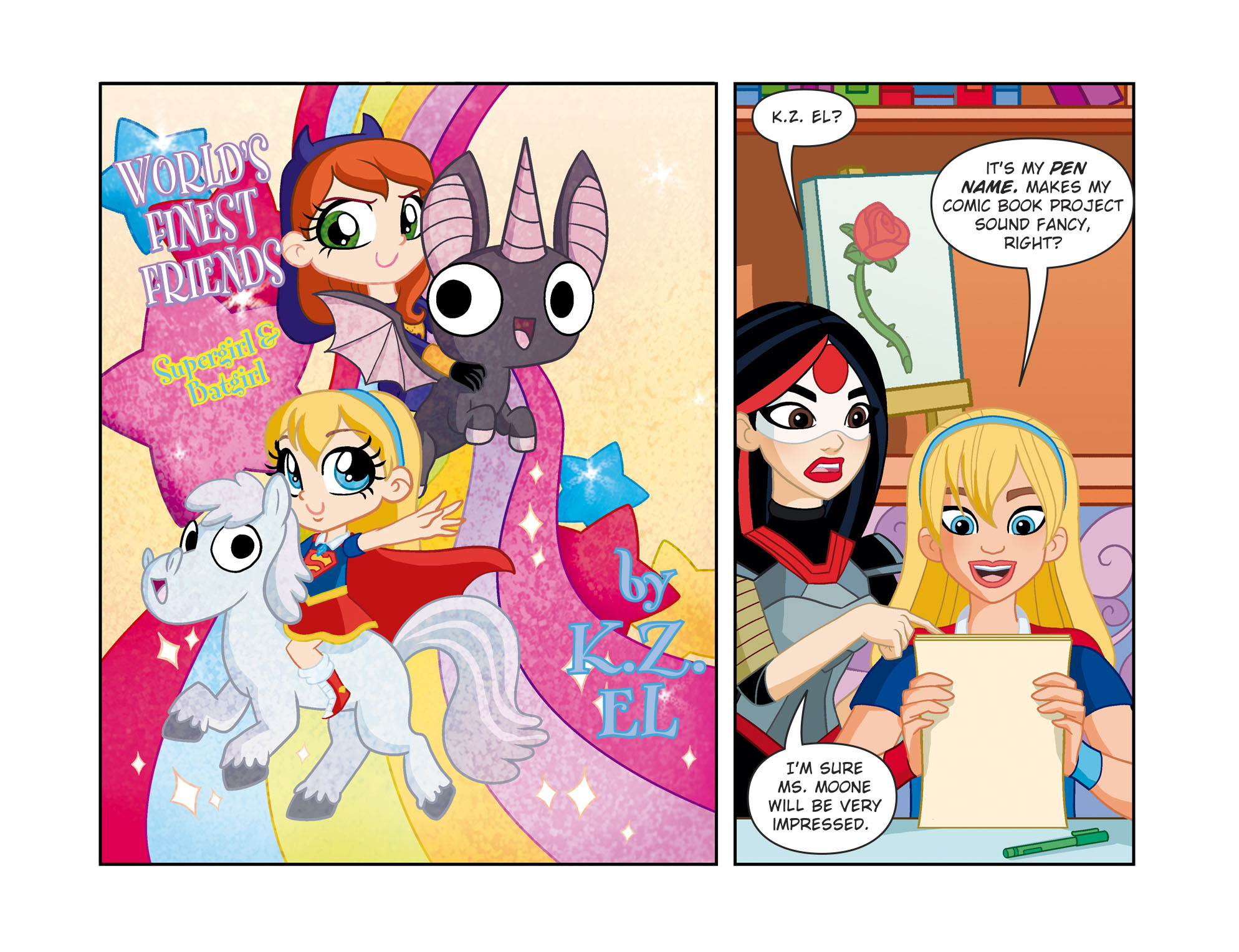 Read online DC Super Hero Girls: Out of the Bottle comic -  Issue #2 - 4