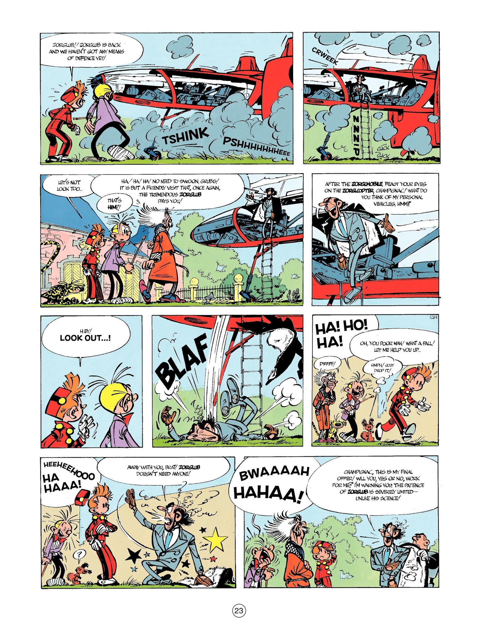 Read online Spirou & Fantasio (2009) comic -  Issue #13 - 24