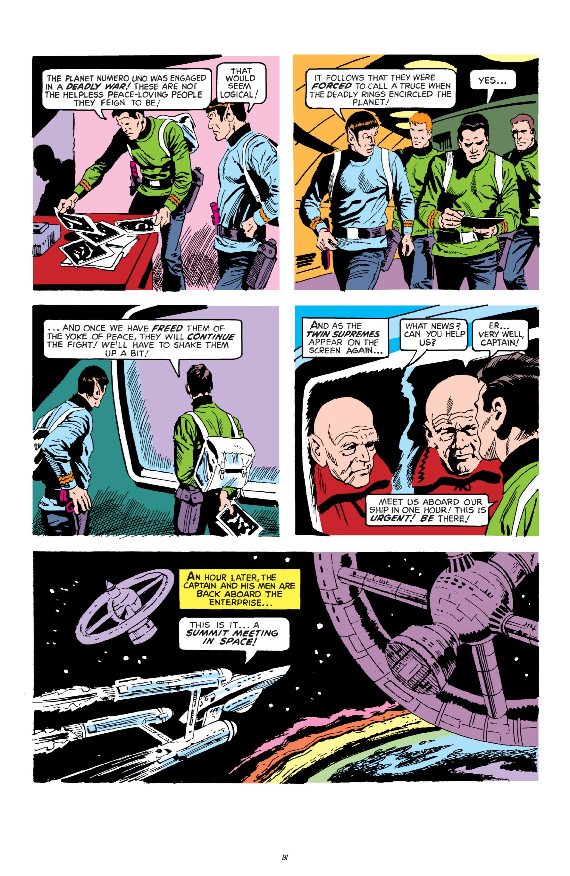 Read online Star Trek Archives comic -  Issue # TPB 1 - 132