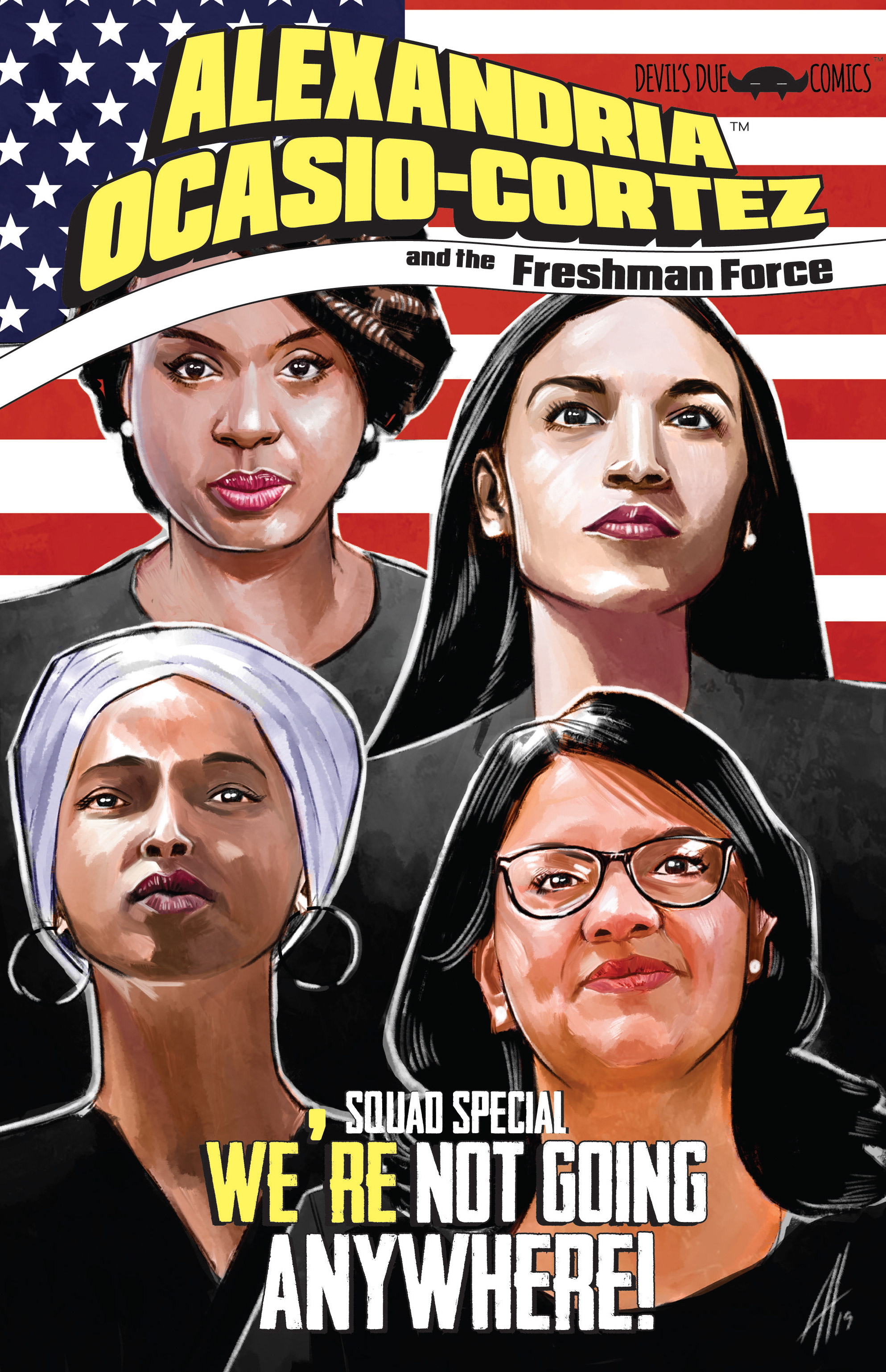 Alexandria Ocasio-Cortez and the Freshman Force: Squad Special issue Full - Page 1