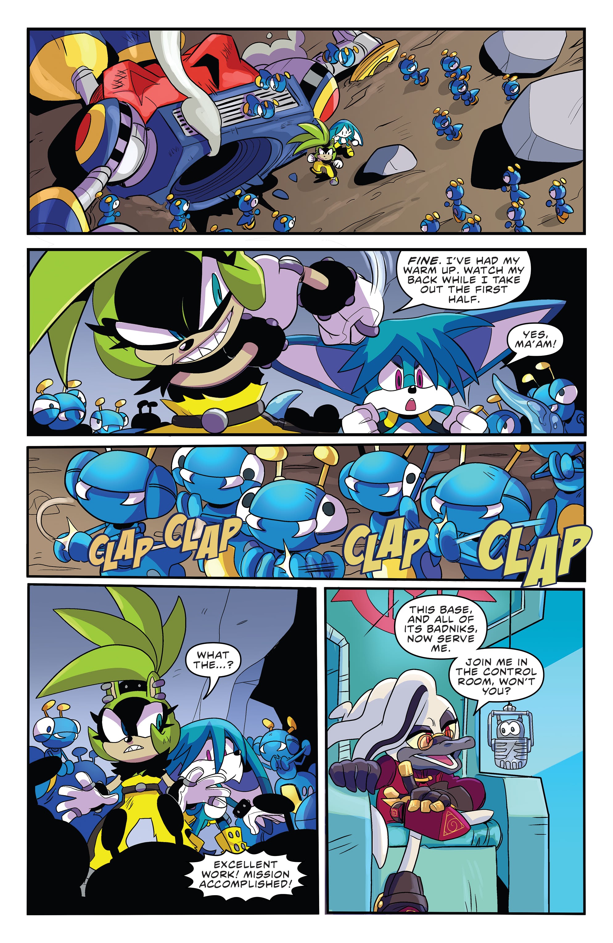 Read online Sonic the Hedgehog: Imposter Syndrome comic -  Issue #2 - 21