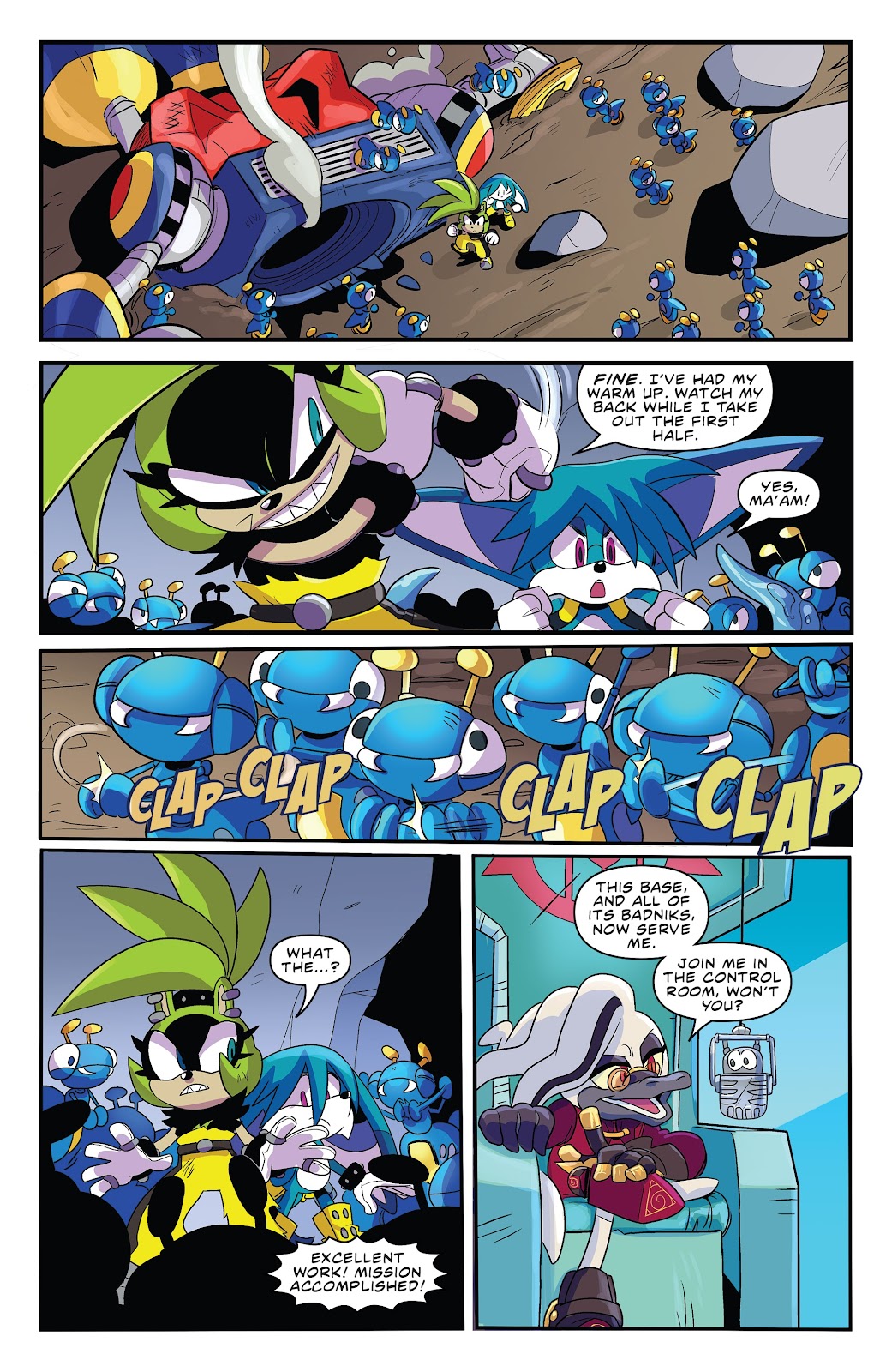 Sonic the Hedgehog: Imposter Syndrome issue 2 - Page 21