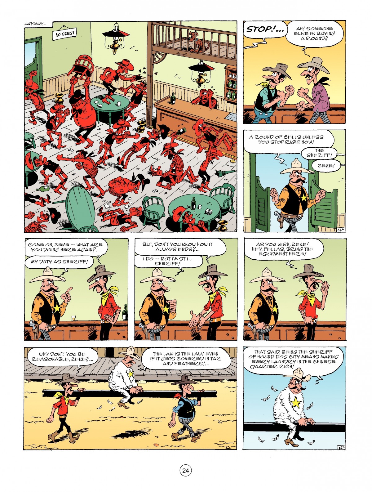 Read online A Lucky Luke Adventure comic -  Issue #51 - 24