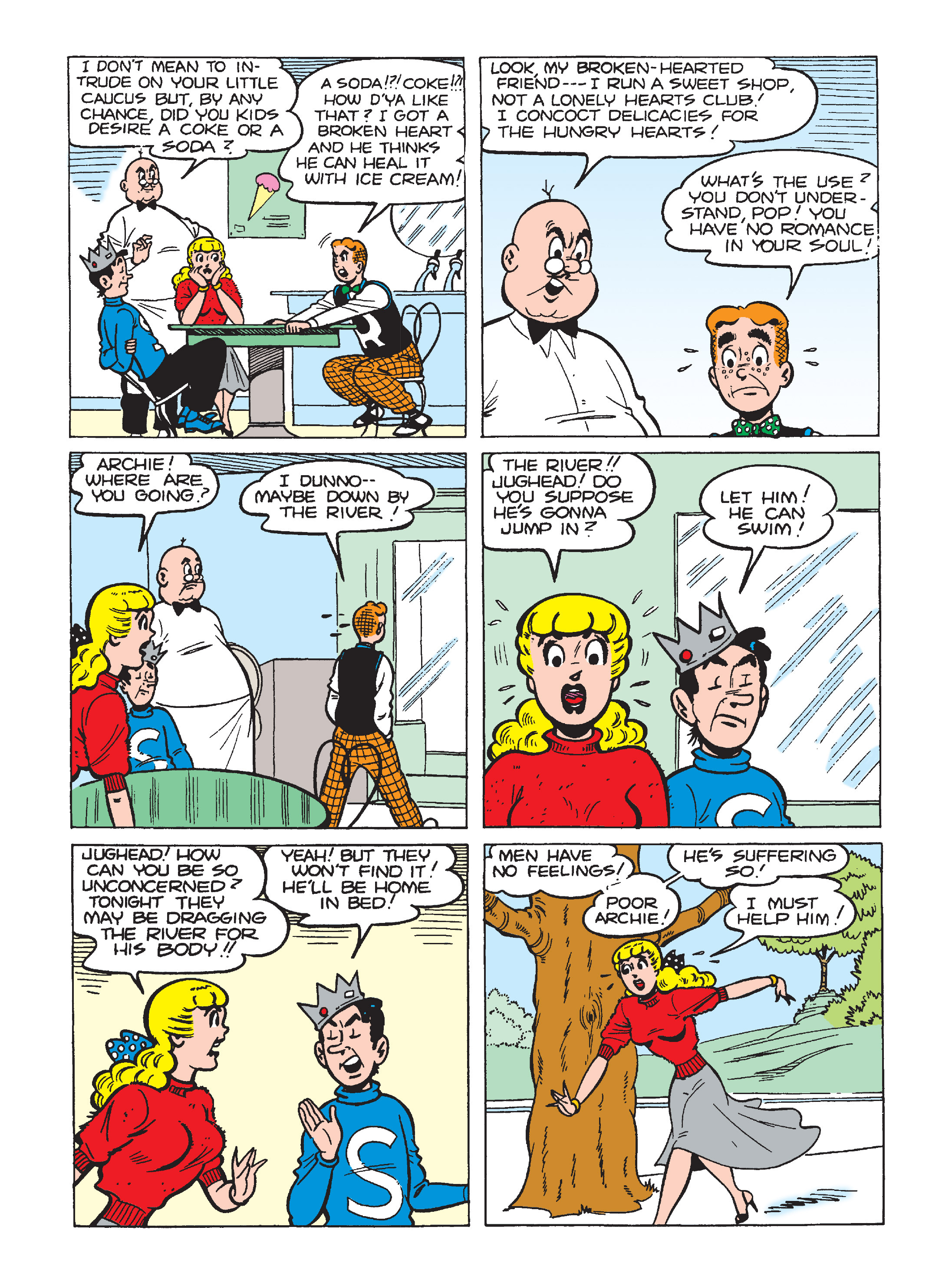 Read online World of Archie Double Digest comic -  Issue #46 - 129
