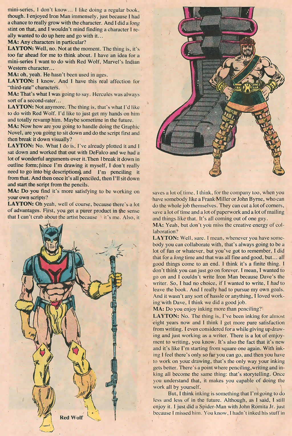 Read online Marvel Age comic -  Issue #4 - 12