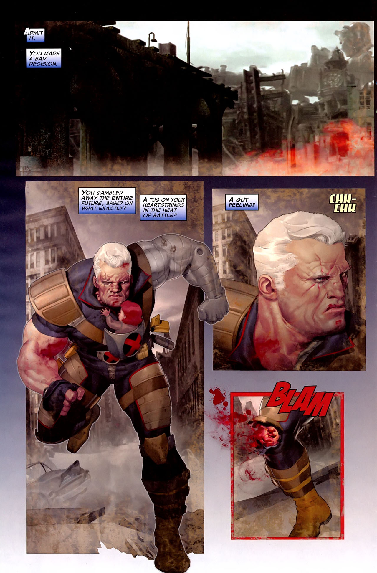 Read online Cable (2008) comic -  Issue #6 - 4