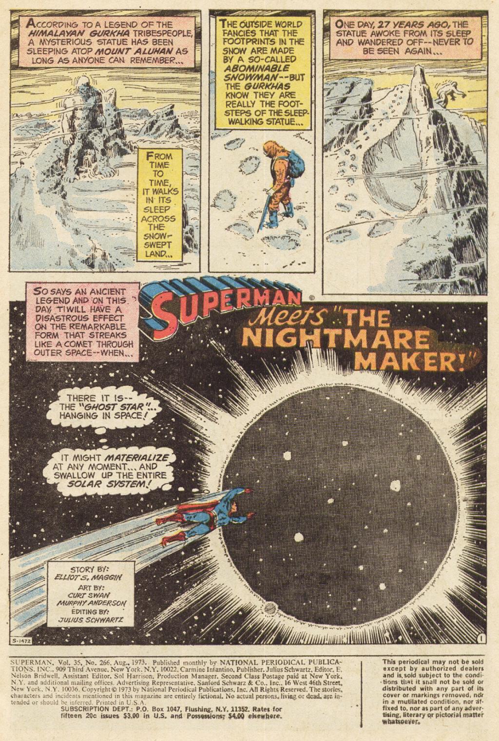 Read online Superman (1939) comic -  Issue #266 - 2