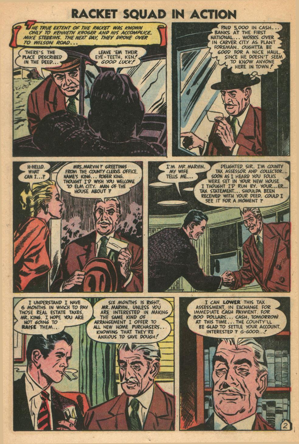 Read online Racket Squad in Action comic -  Issue #7 - 12