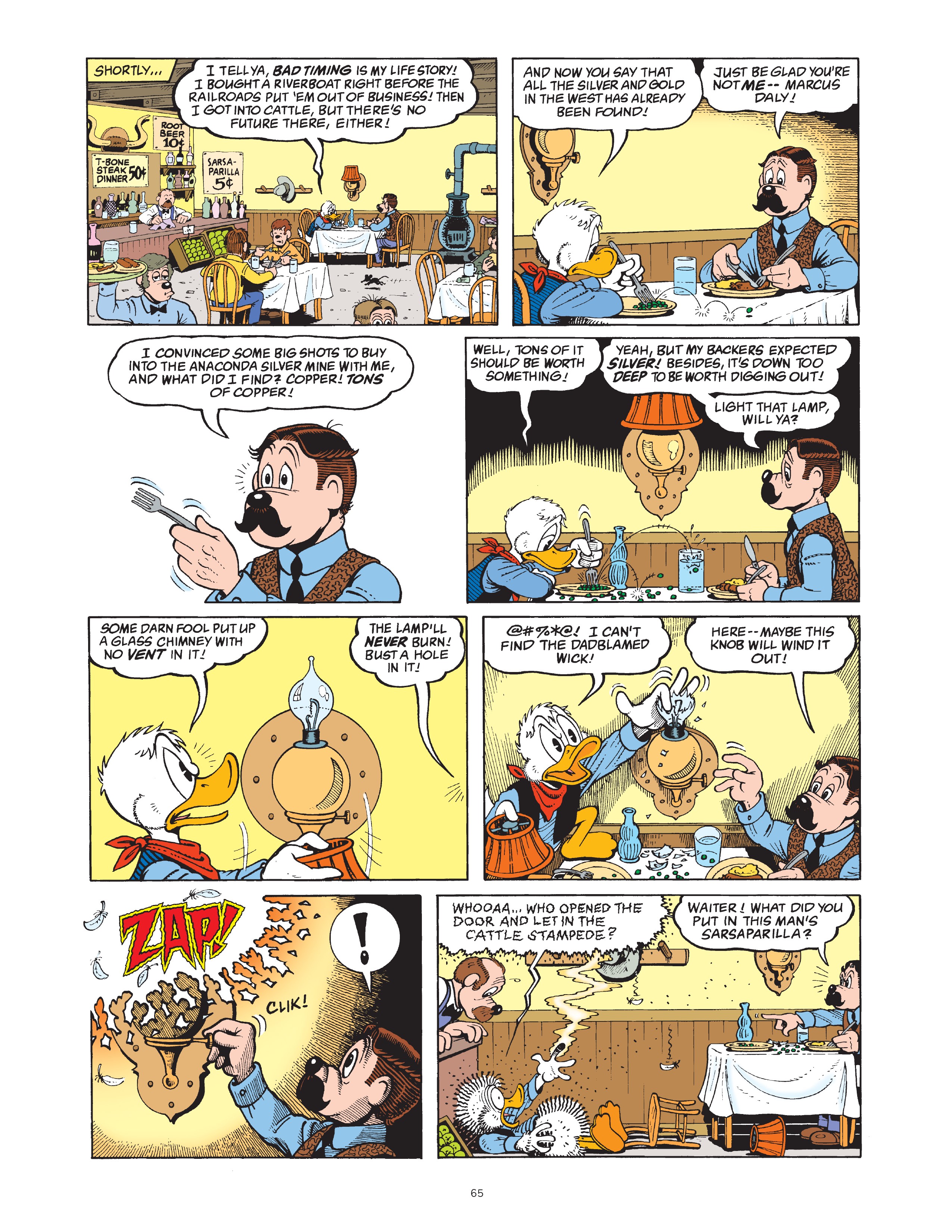 Read online The Complete Life and Times of Scrooge McDuck comic -  Issue # TPB 1 (Part 1) - 69