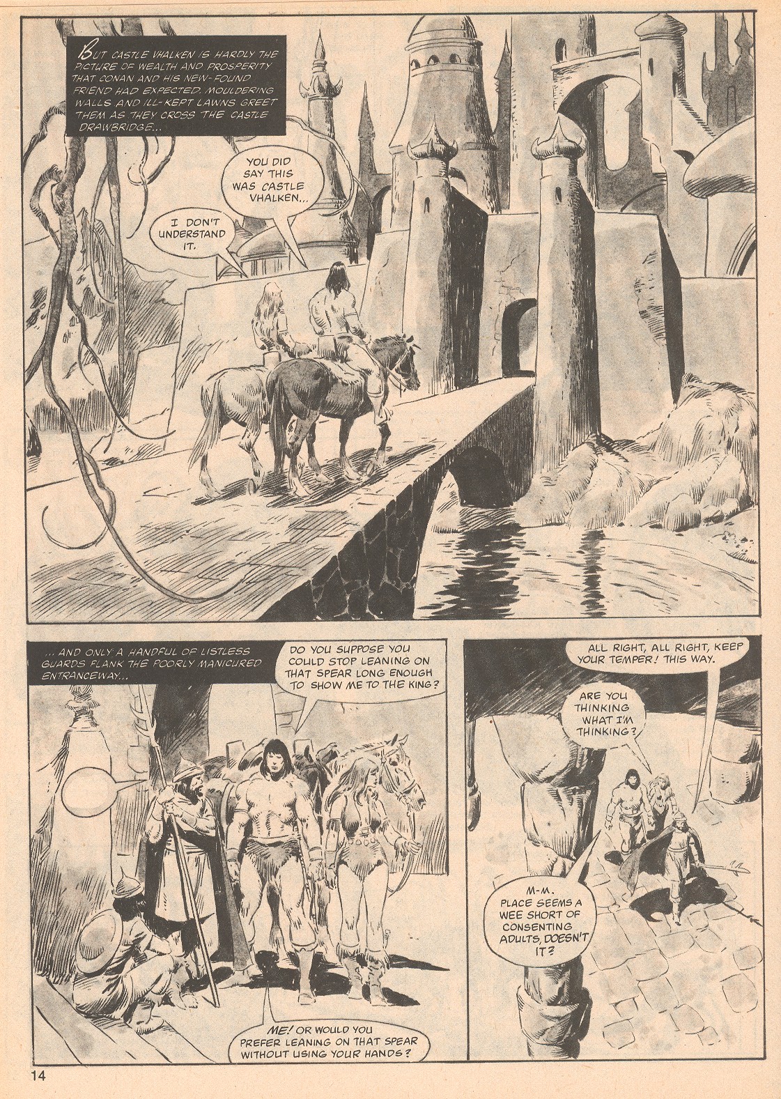 Read online The Savage Sword Of Conan comic -  Issue #70 - 14