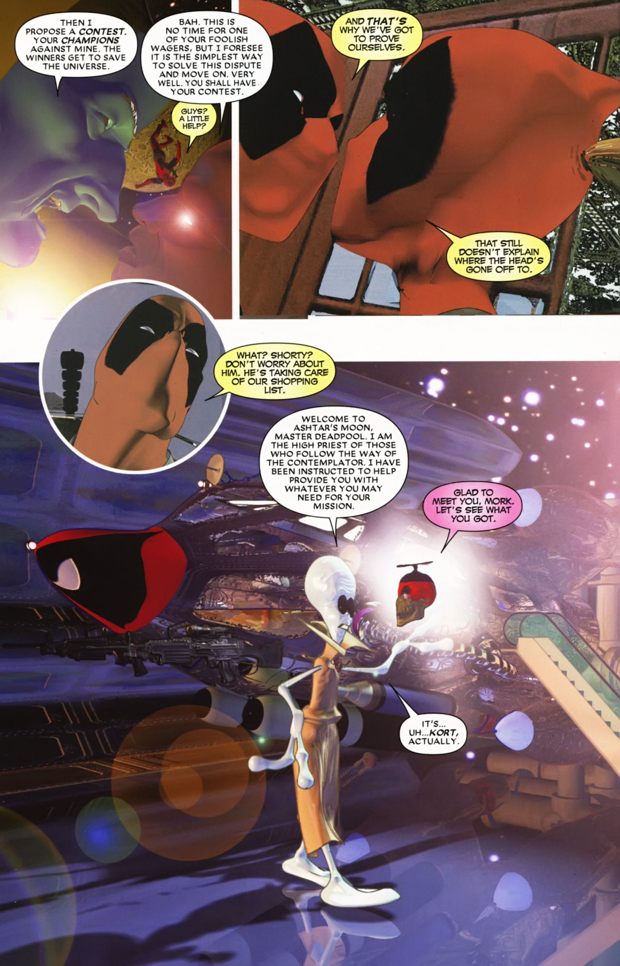 Read online Prelude to Deadpool Corps comic -  Issue #5 - 8