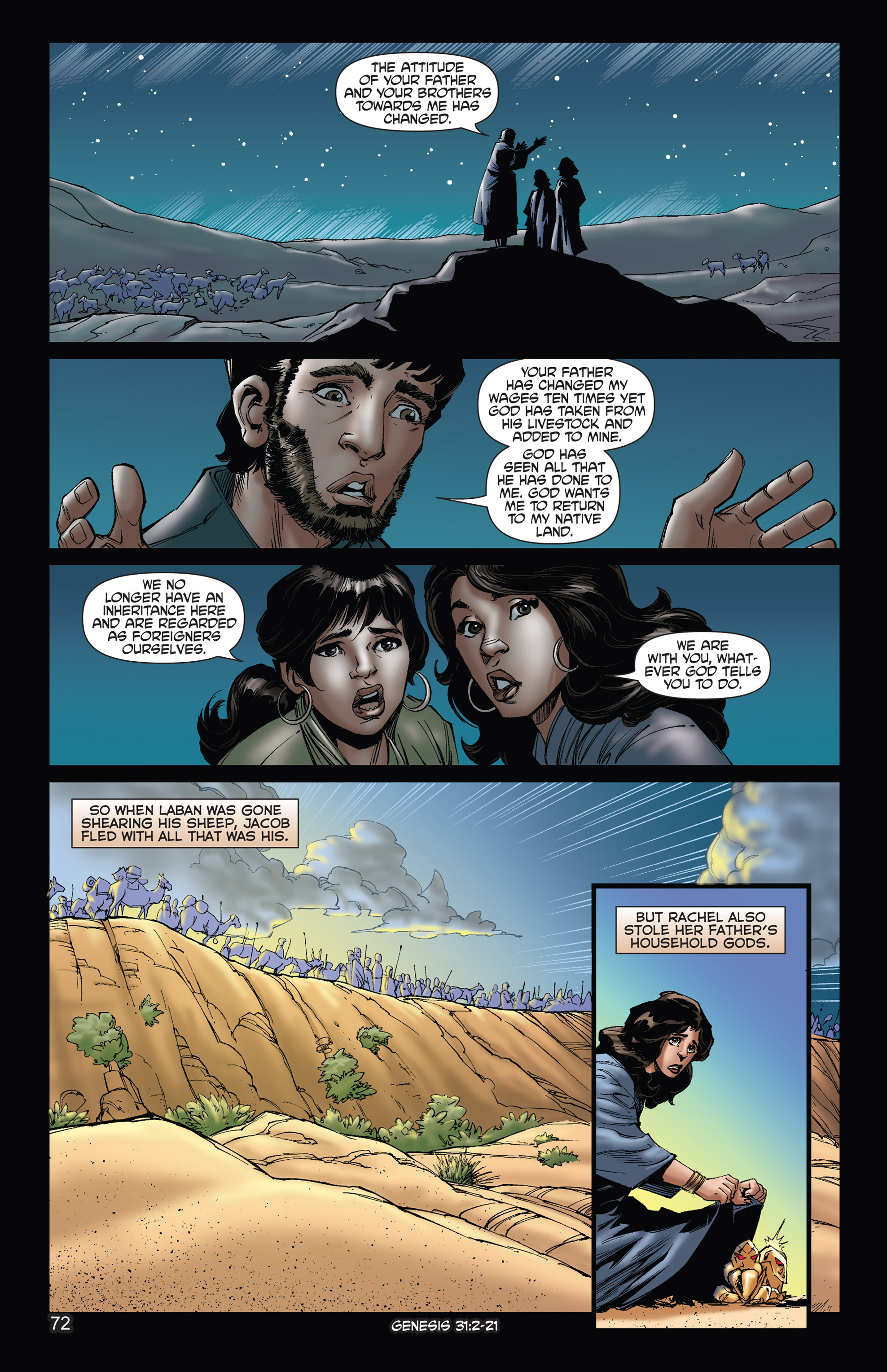 Read online The Kingstone Bible comic -  Issue #2 - 75