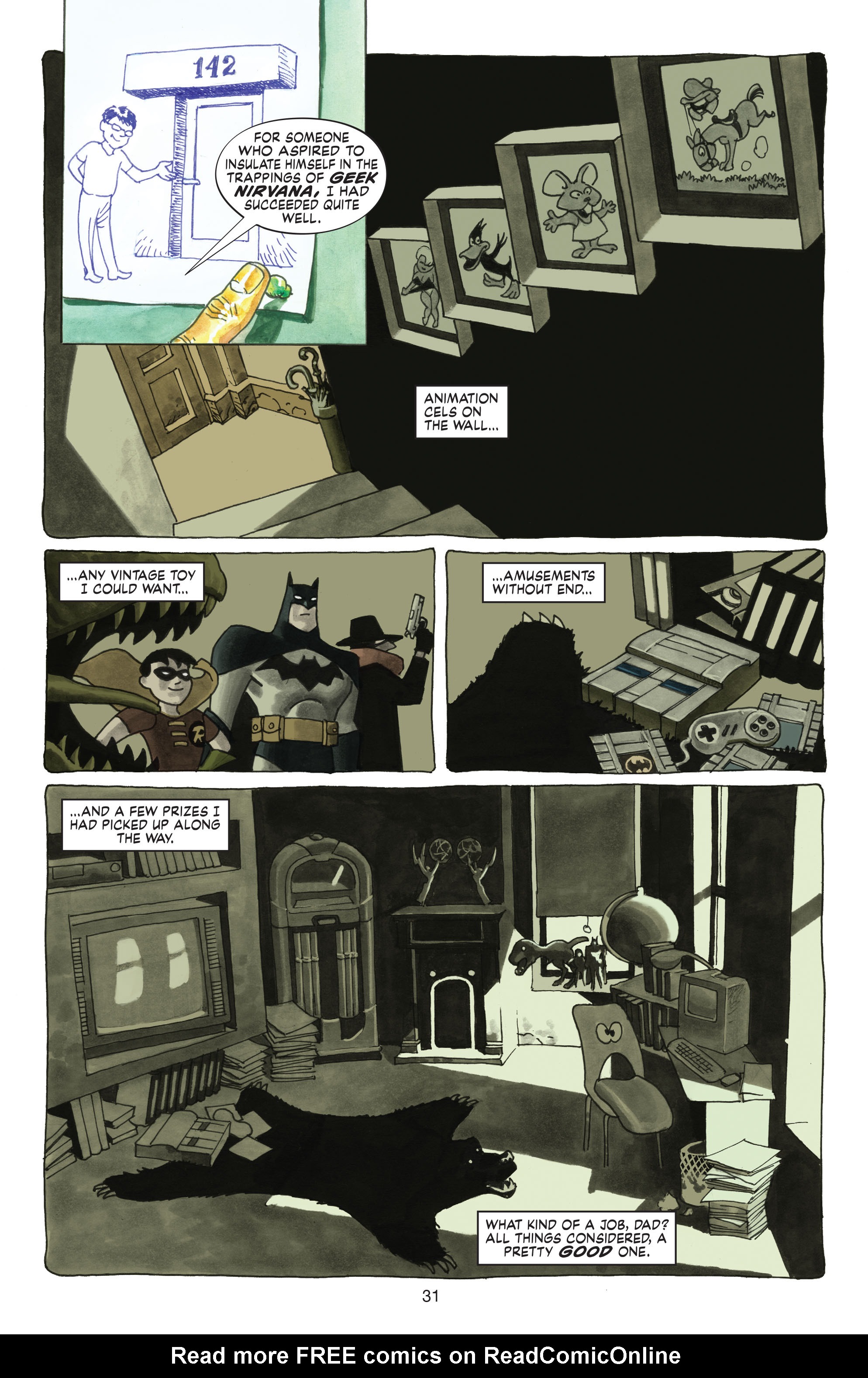 Read online Dark Night: A True Batman Story comic -  Issue # Full - 29