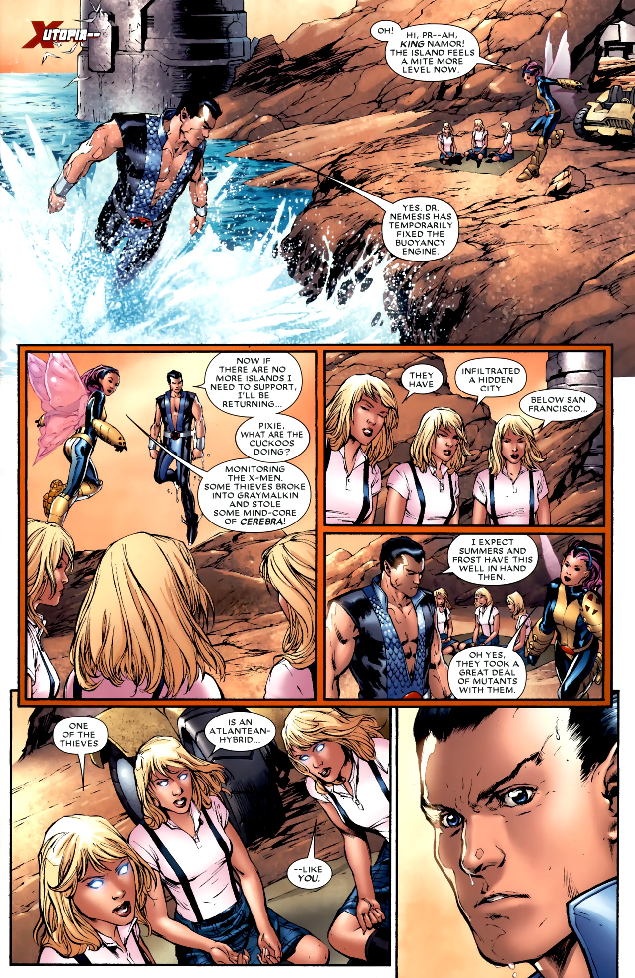 Read online X-Men Vs. Agents Of Atlas comic -  Issue #2 - 3