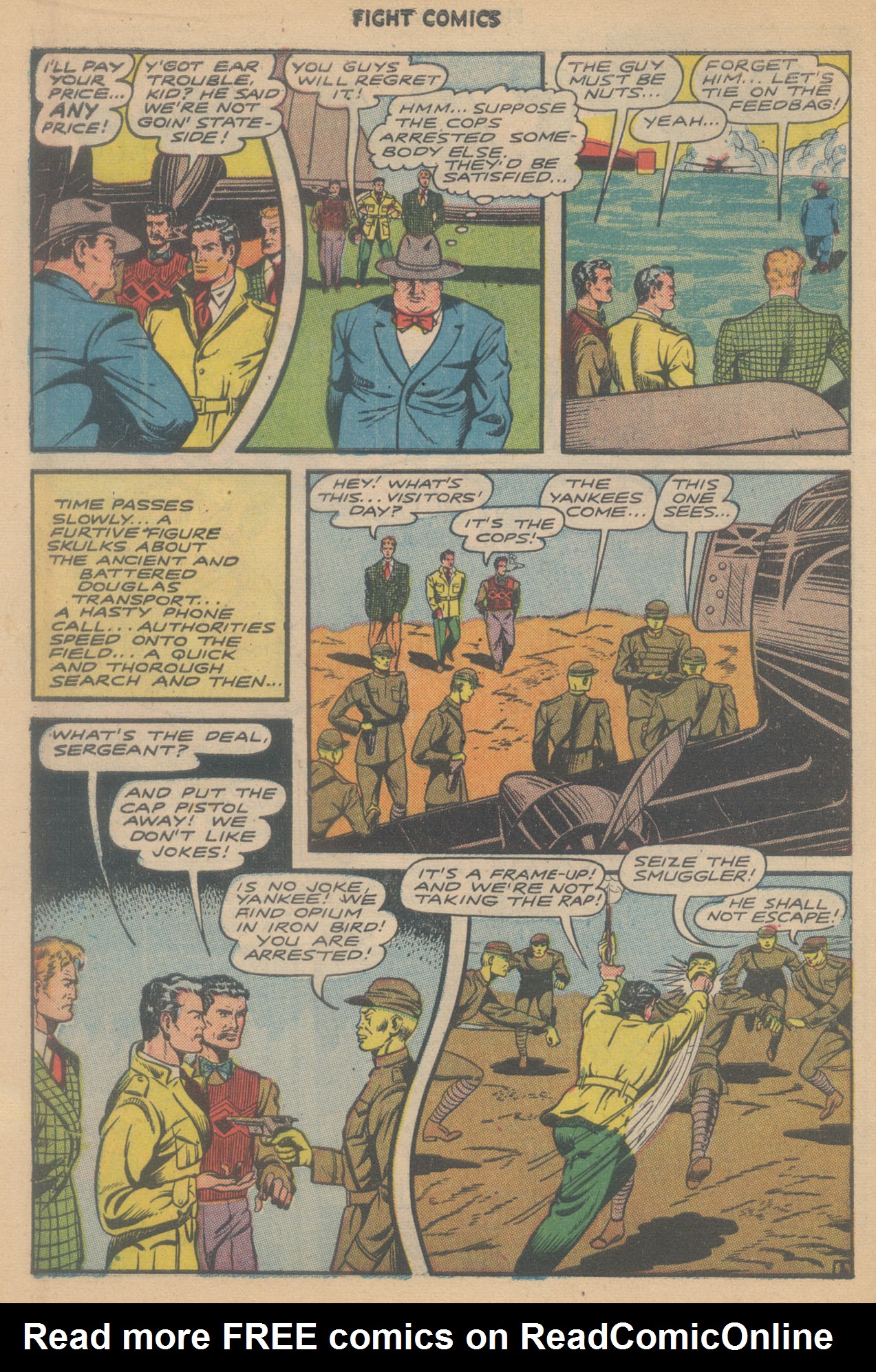 Read online Fight Comics comic -  Issue #47 - 14