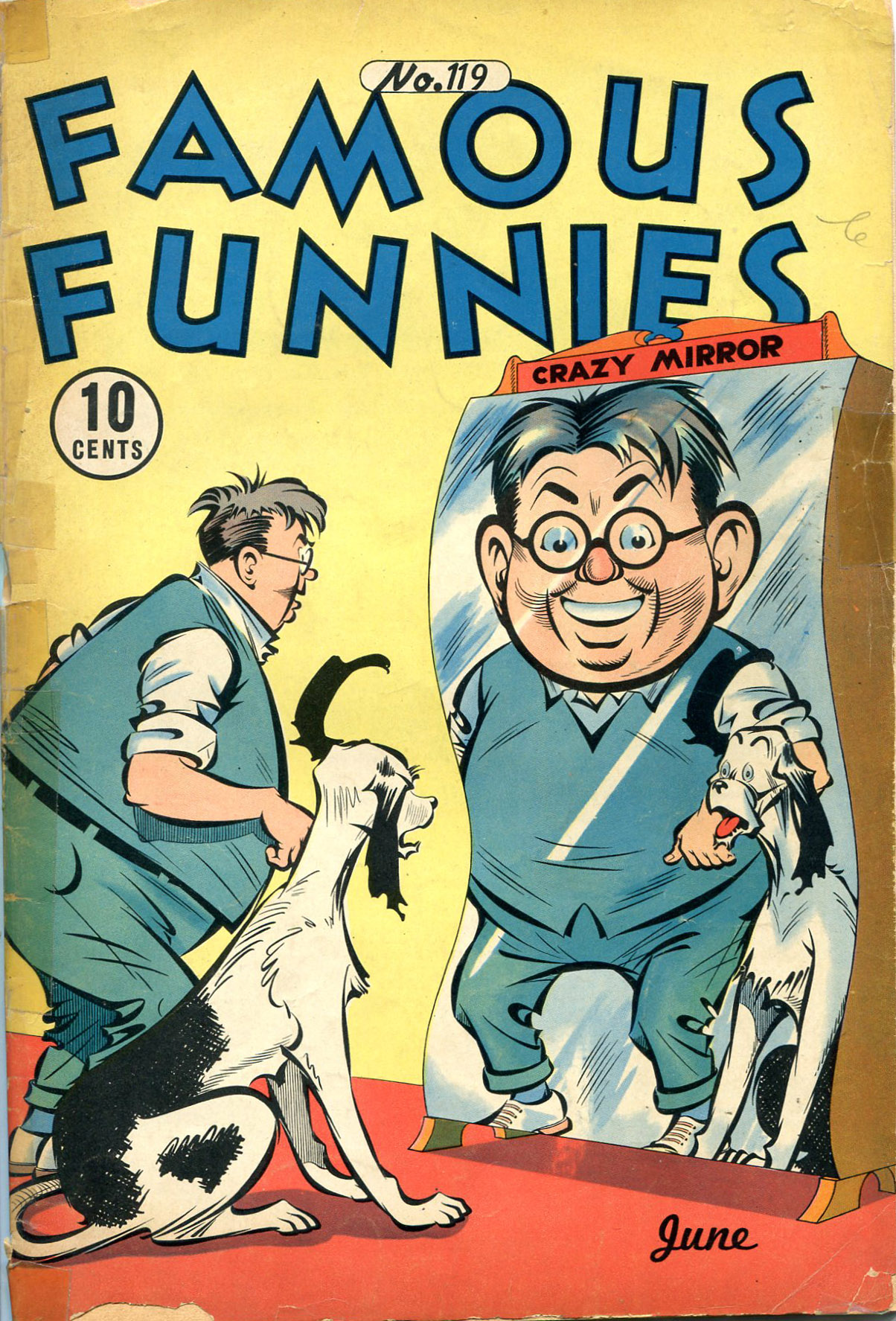 Read online Famous Funnies comic -  Issue #119 - 1