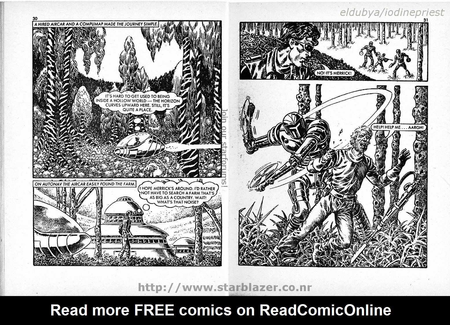 Read online Starblazer comic -  Issue #127 - 17