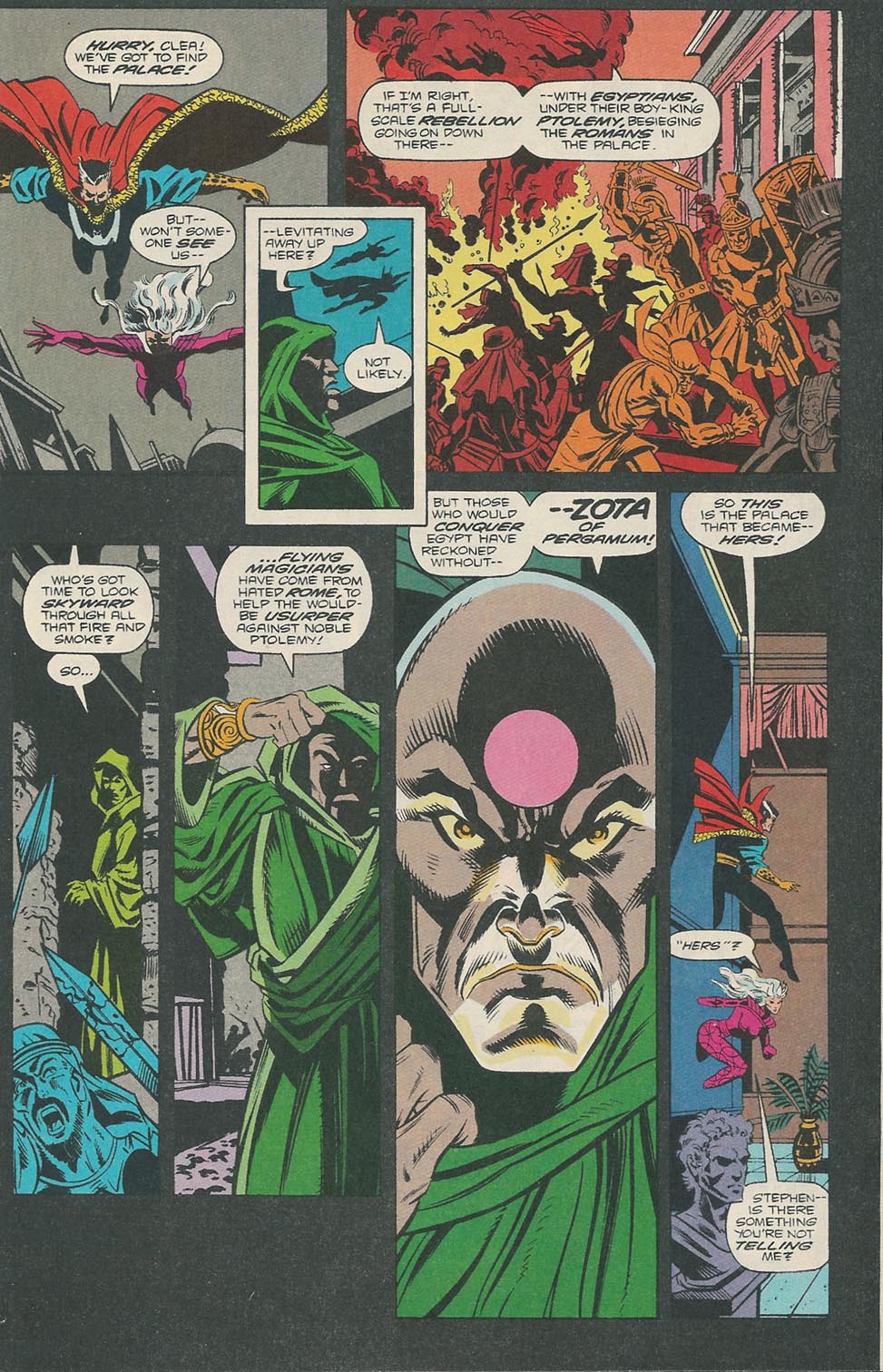 Read online Doctor Strange: Sorcerer Supreme comic -  Issue #33 - 12