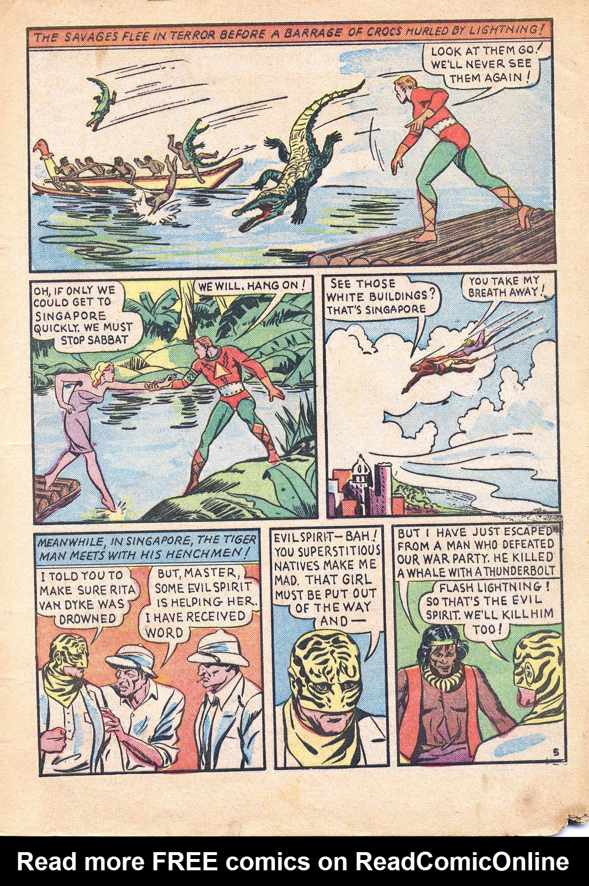 Read online Sure-Fire Comics comic -  Issue #2 - 6