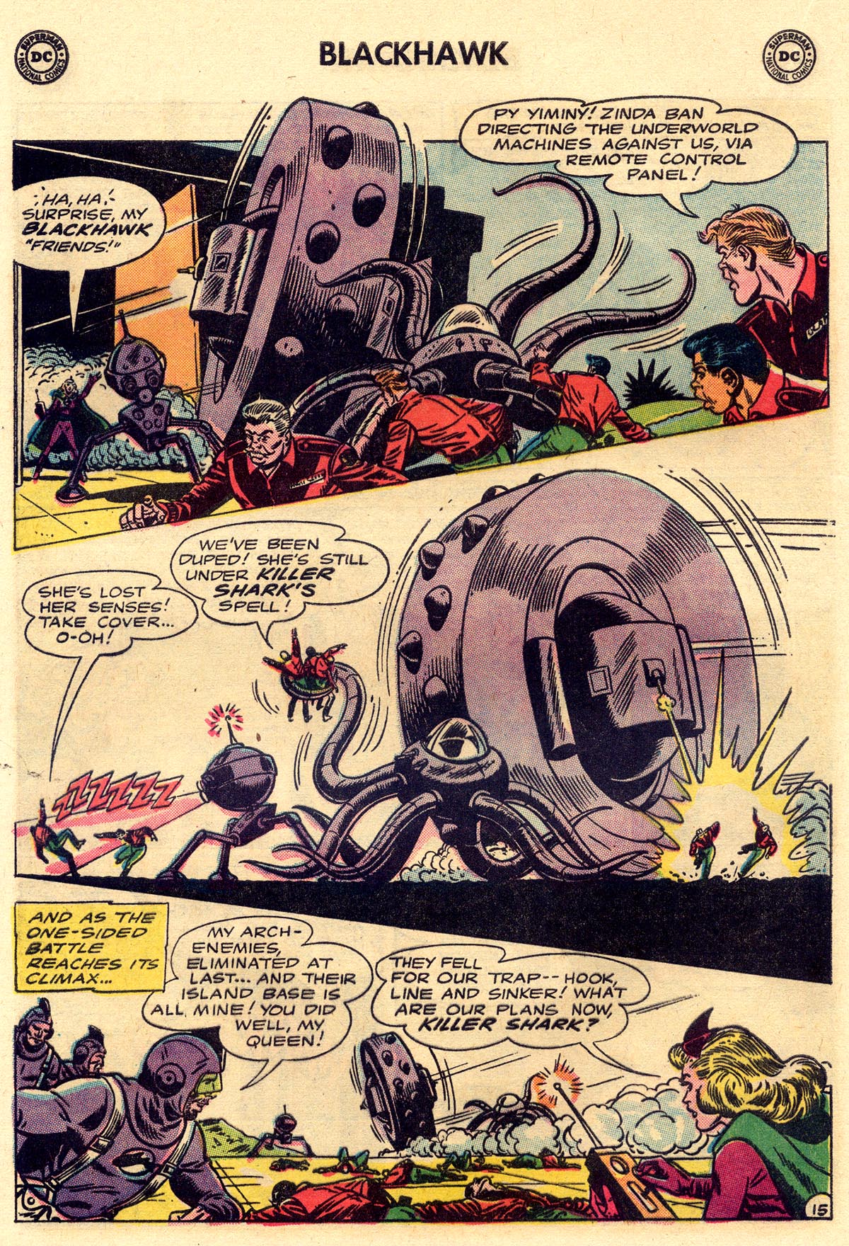 Read online Blackhawk (1957) comic -  Issue #200 - 20