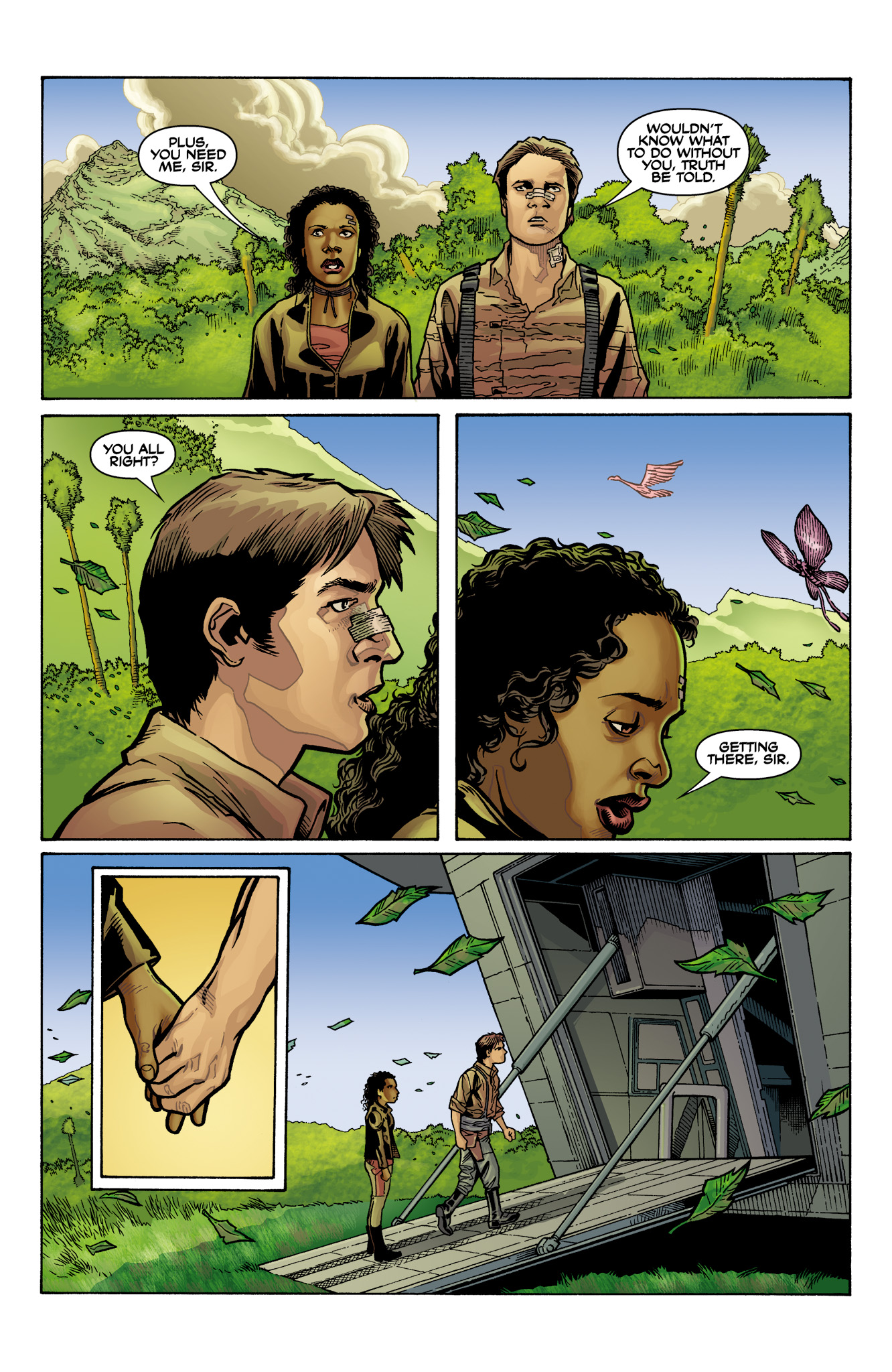 Read online Serenity: Firefly Class 03-K64  Leaves on the Wind comic -  Issue #6 - 25