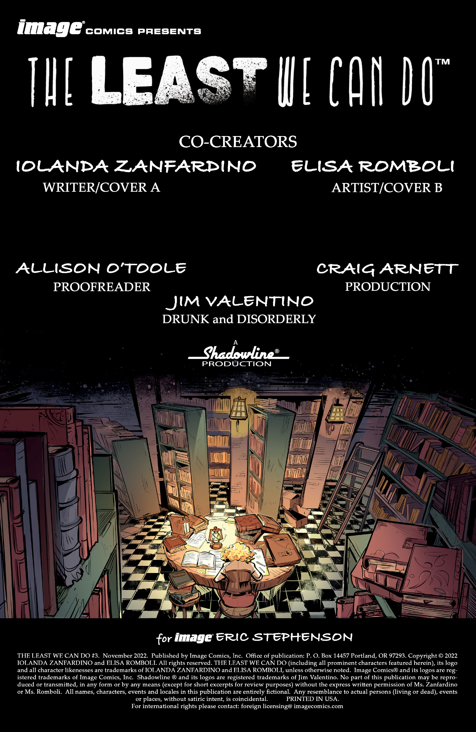 Read online The Least We Can Do comic -  Issue #3 - 2
