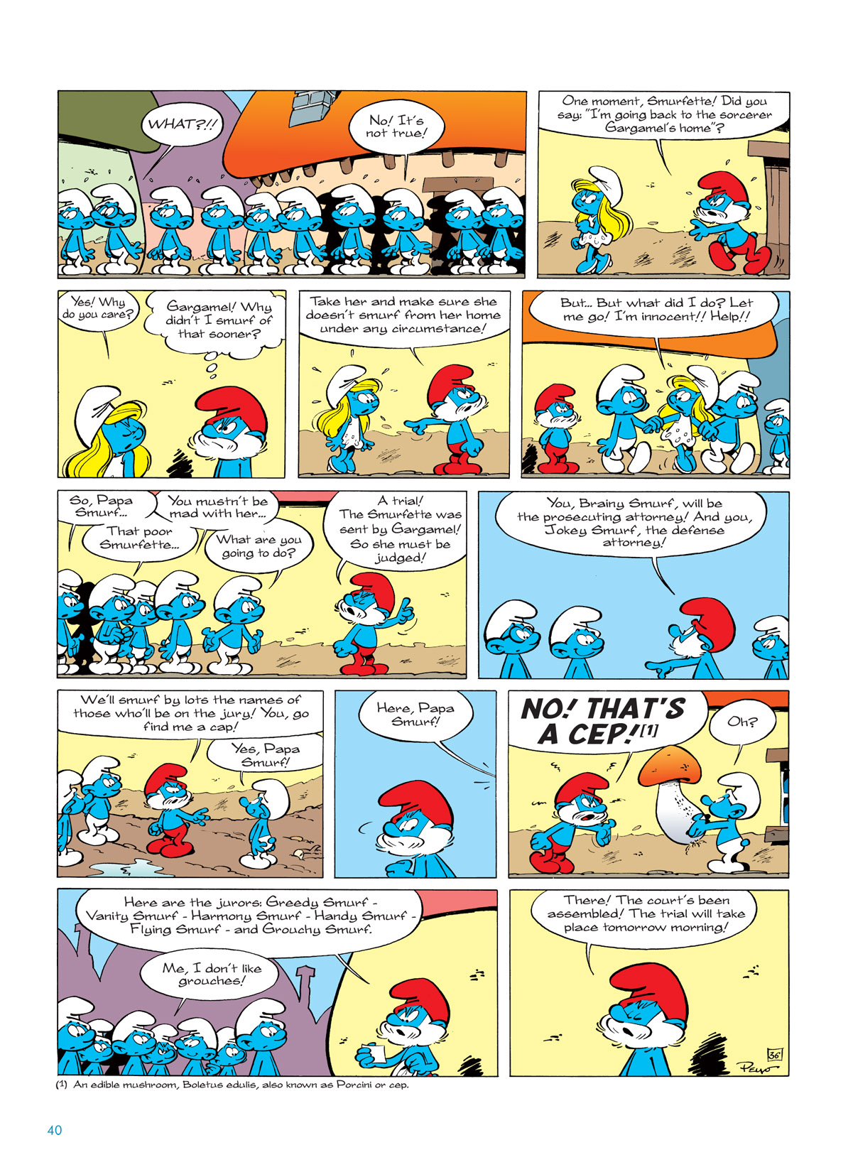 Read online The Smurfs comic -  Issue #4 - 40