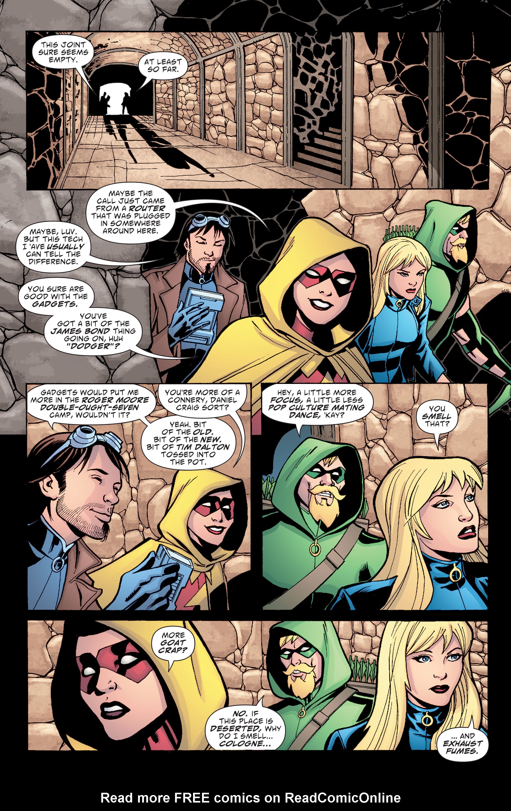 Read online Green Arrow/Black Canary comic -  Issue #8 - 14