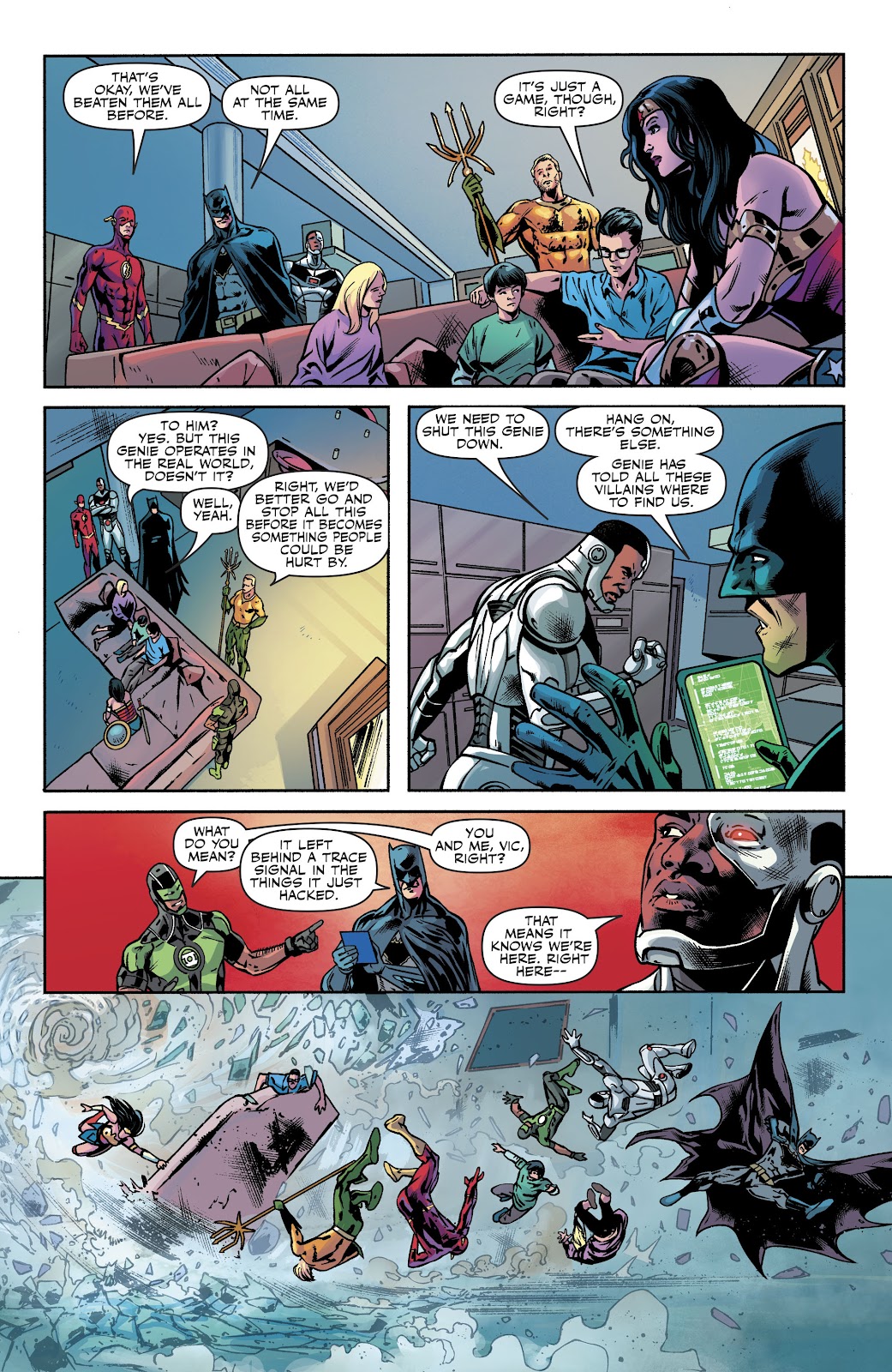 Justice League (2016) issue 10 - Page 14