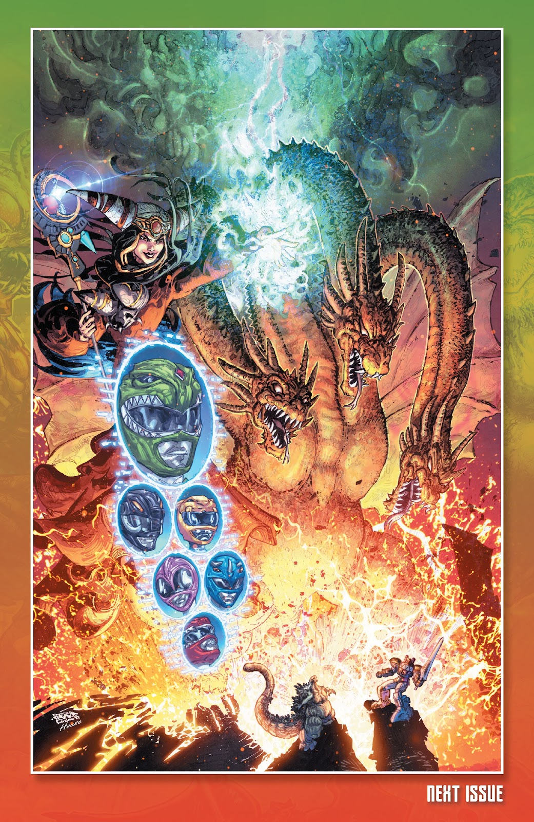 Godzilla vs. The Mighty Morphin Power Rangers issue 3 - Page 22