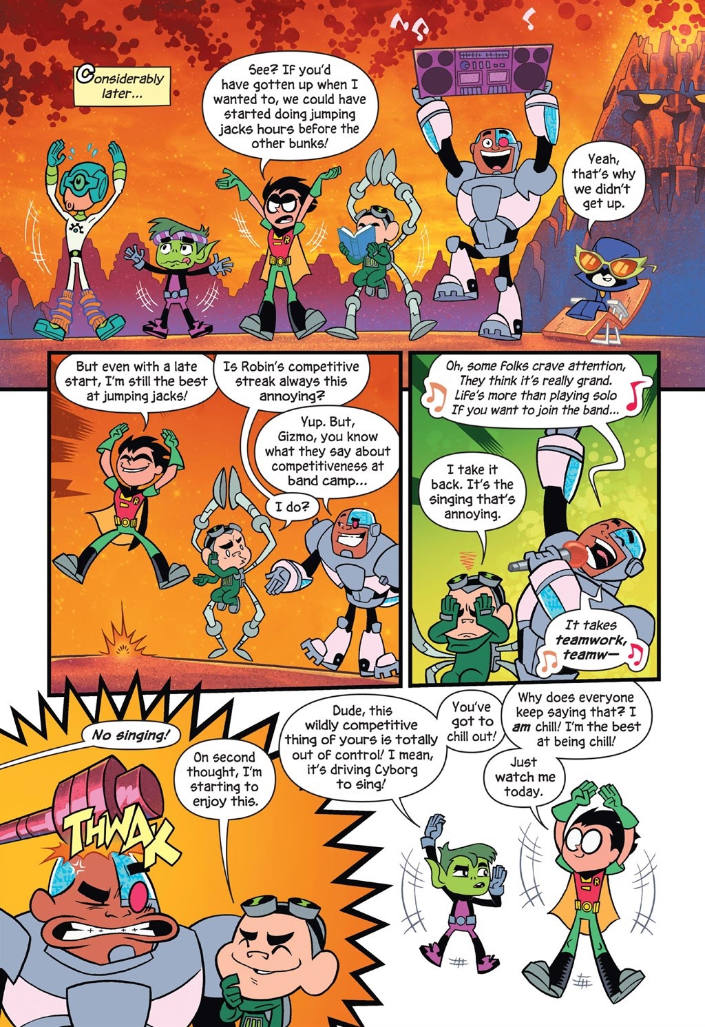 Read online Teen Titans Go! To Camp comic -  Issue # _TPB - 46