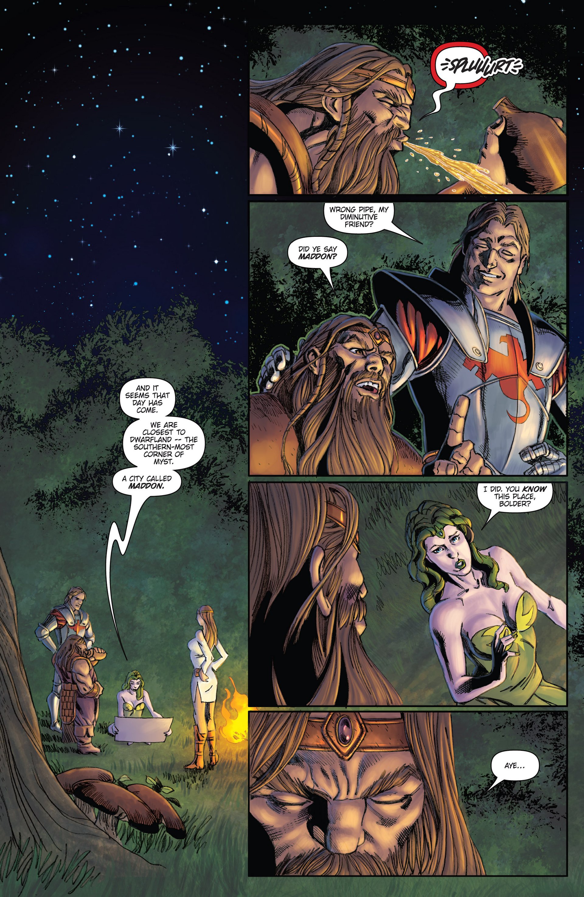 Read online Grimm Fairy Tales presents Quest comic -  Issue #1 - 22