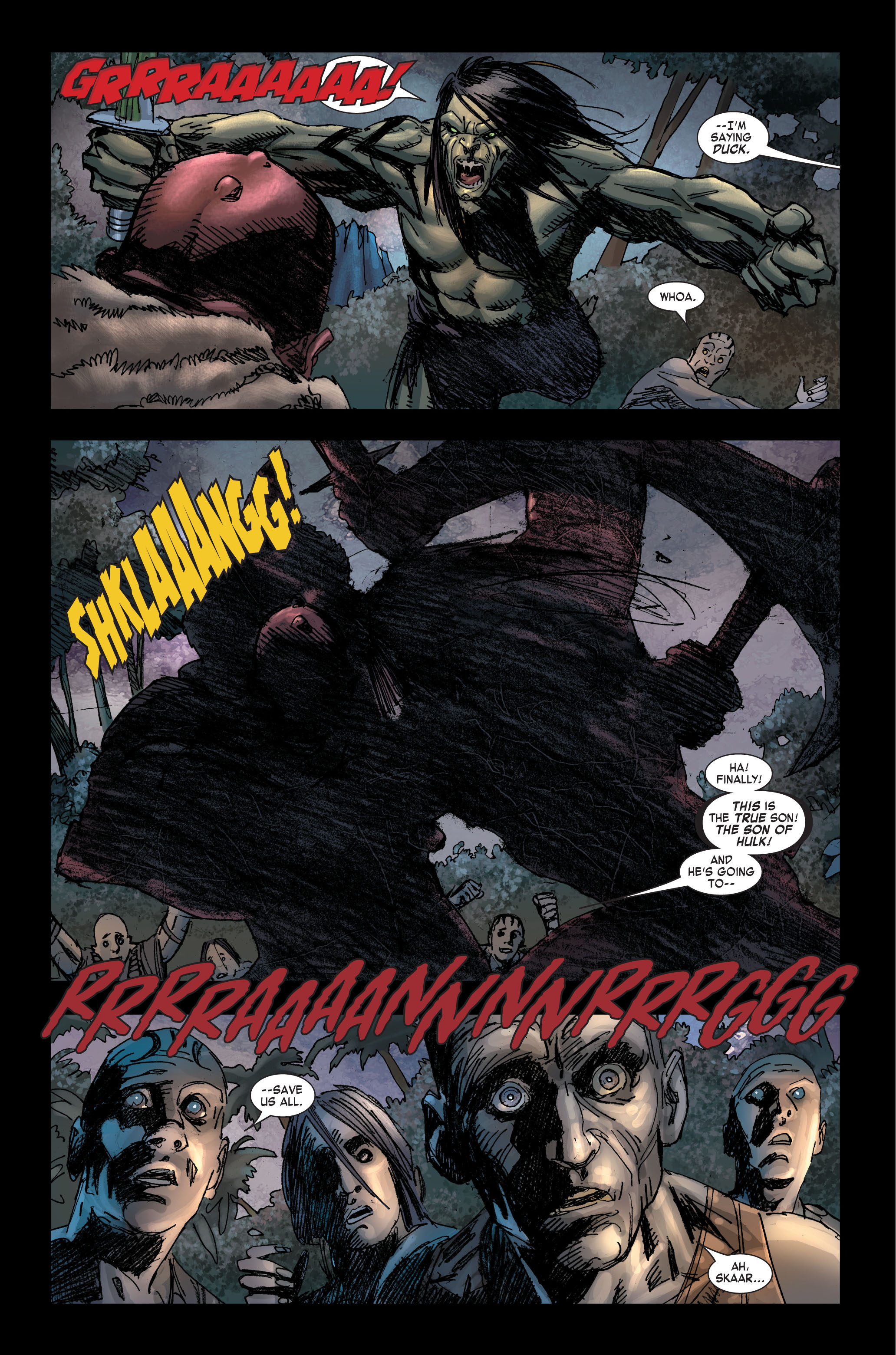 Read online Skaar: Son of Hulk comic -  Issue #2 - 5