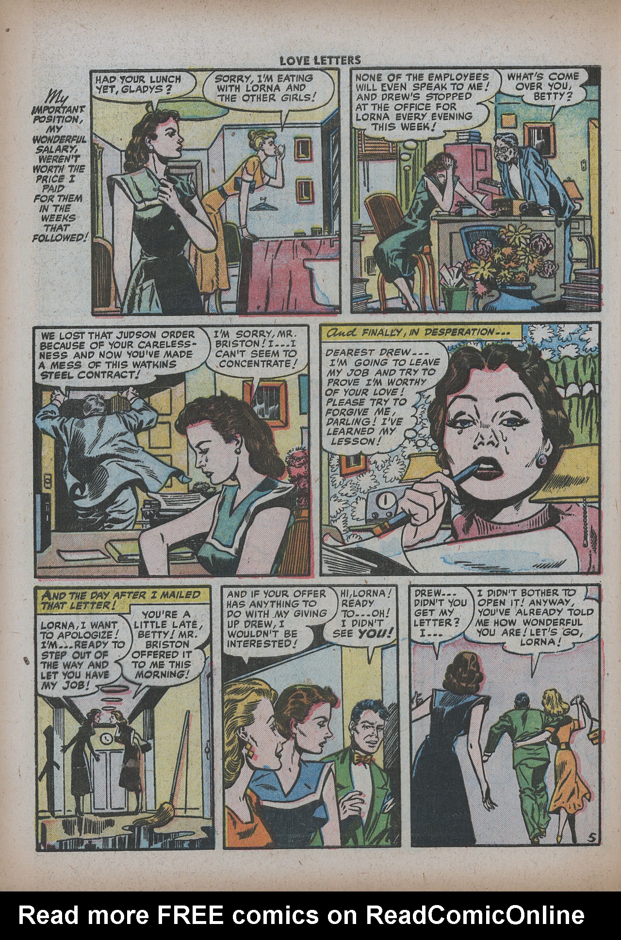 Read online Love Letters comic -  Issue #18 - 16