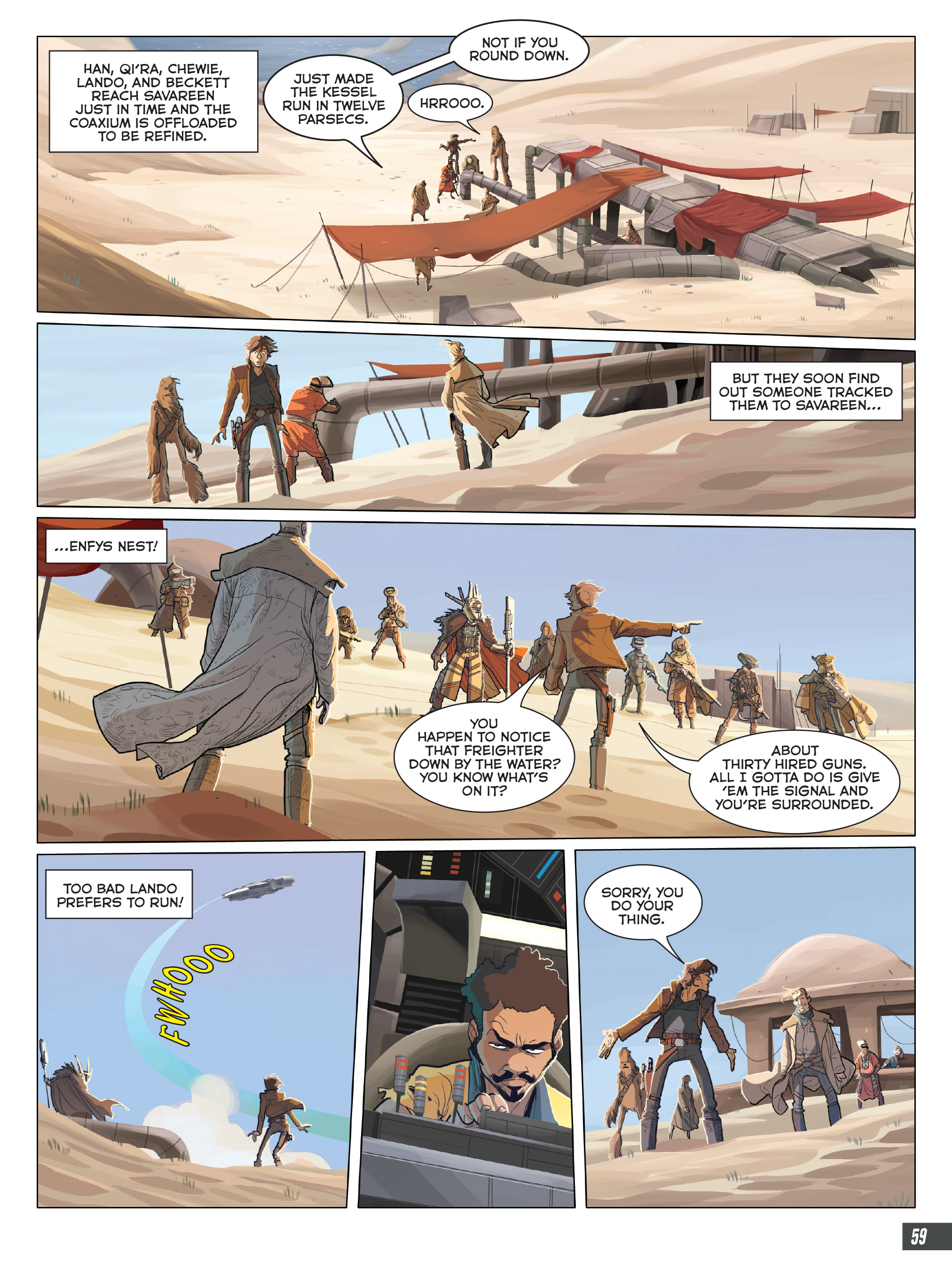 Read online Star Wars: Solo Graphic Novel Adaptation comic -  Issue # TPB - 58